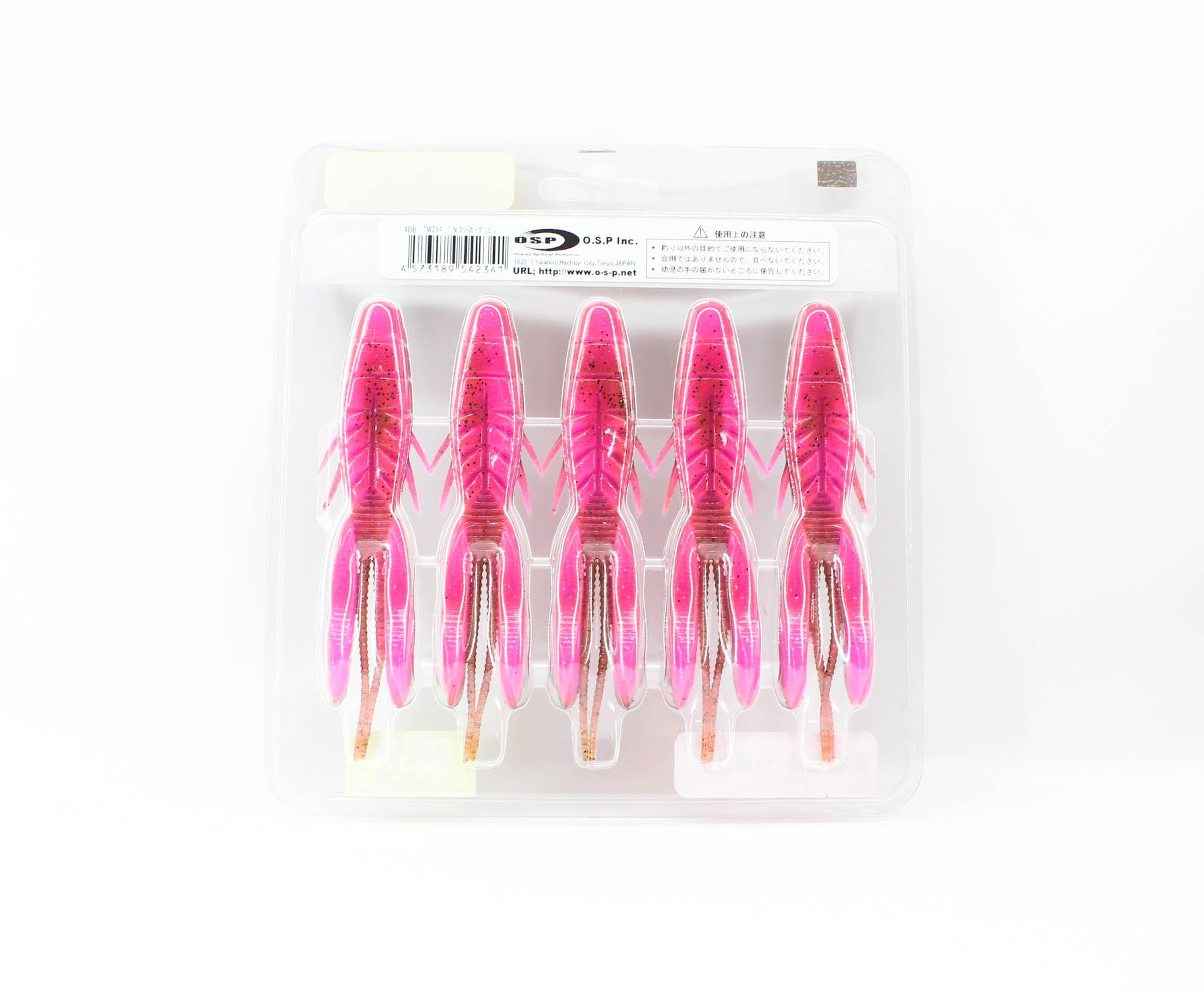 OSP Soft Lure Dolive Beaver 4 Inches TW-214 (2341)
