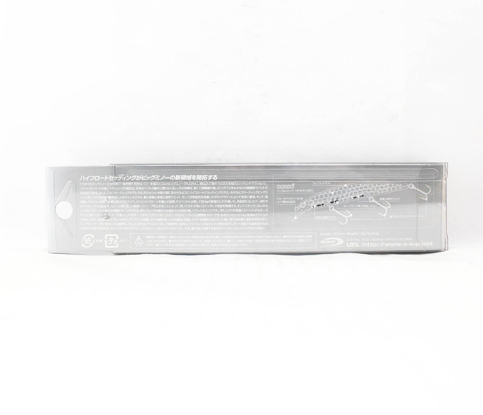OSP Rudra 130F Floating Lure PC-91 (4451)