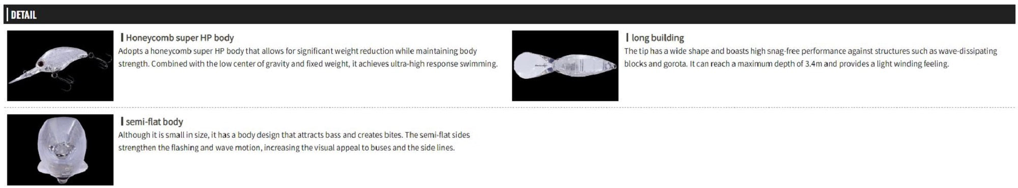 OSP Blitz Tiny DR 45 mm 6.7 grams Floating Lure L-16 (5670)
