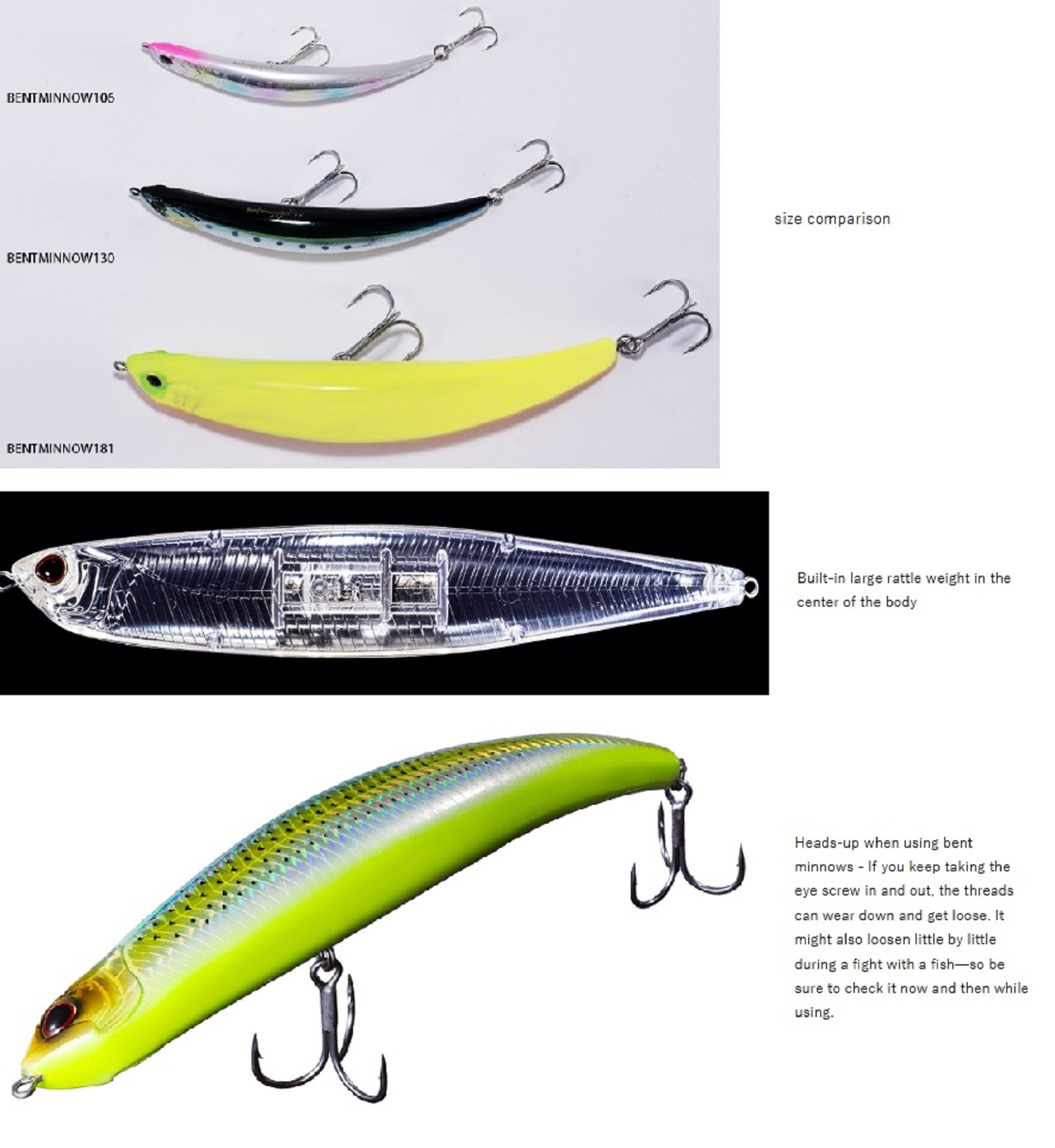 OSP Bent Minnow 181F SW Floating Minnow Lure P-52 (9029)