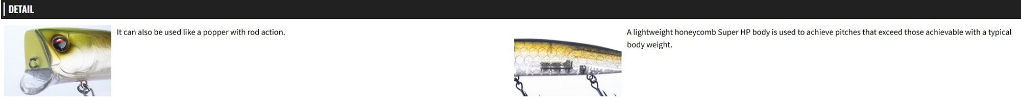OSP Moses 145F Floating Lure G-84 (9166)