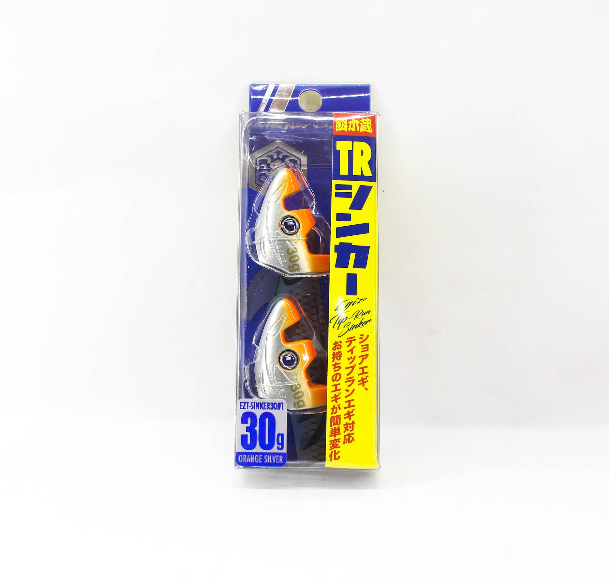 Major Craft EZT Sinker30 Squid Jig 30 grams Orange Silver (8768)