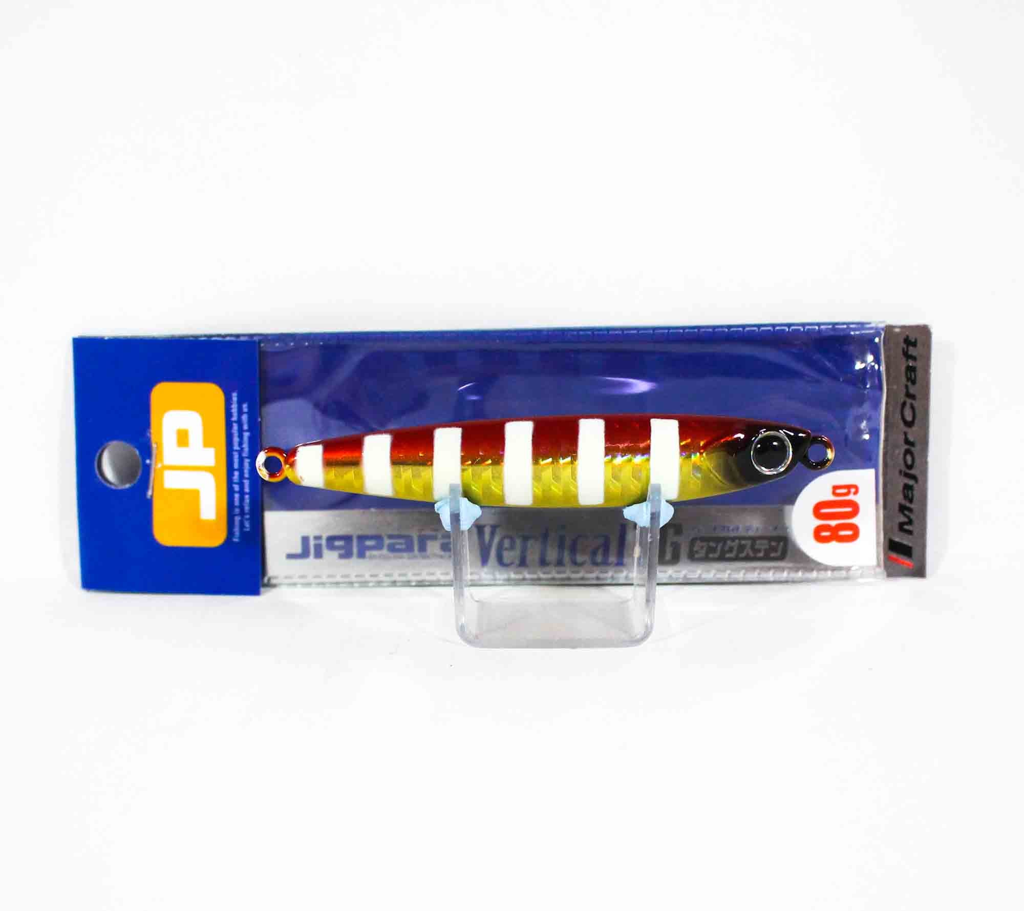 Major Craft Metal Jig Jigpara Vertical Tungsten JPVTG-80 grams 077 (7166)