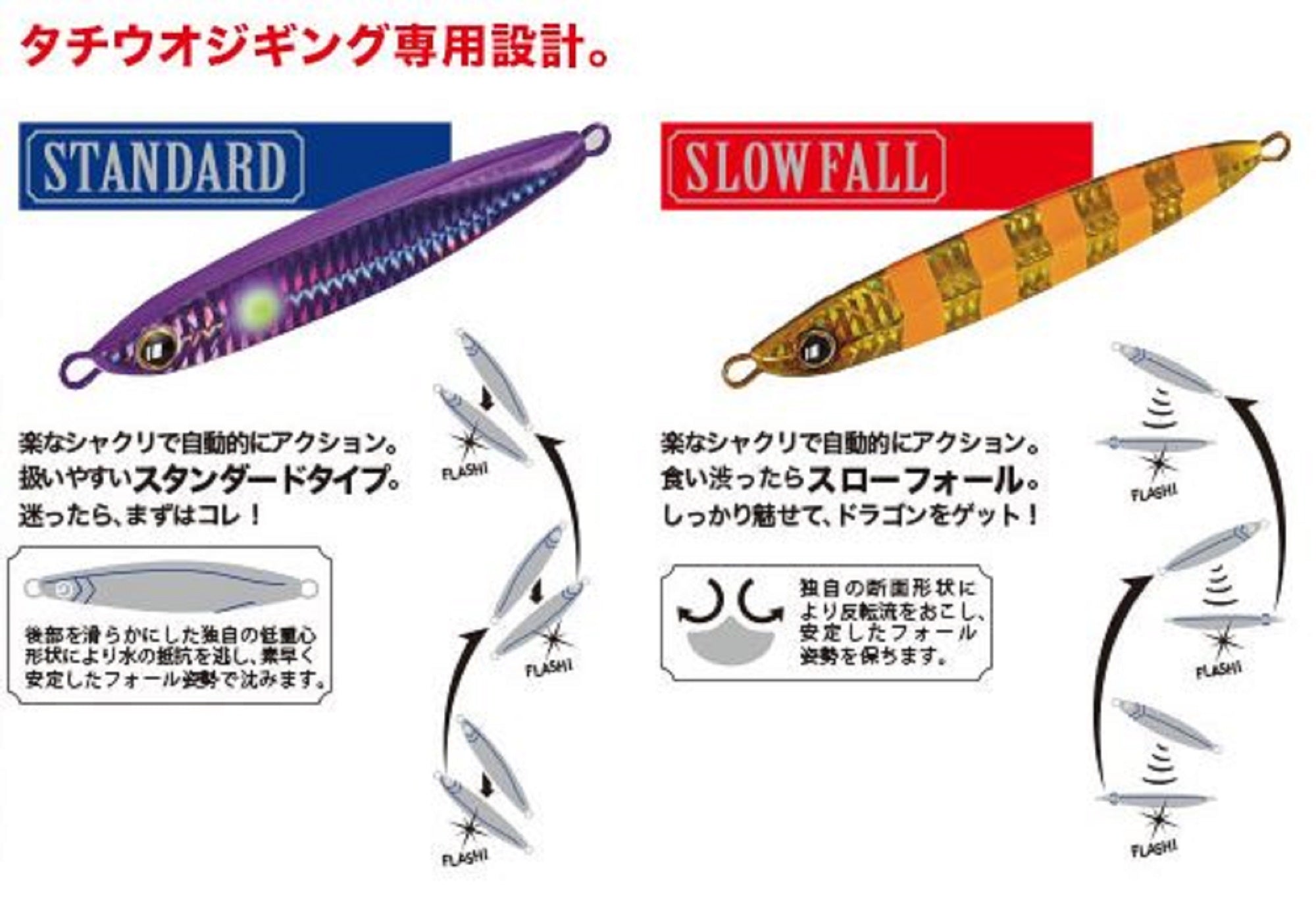 Major Craft Metal Jig Jigpara TJD-SLOW 80 grams 004 (5540)
