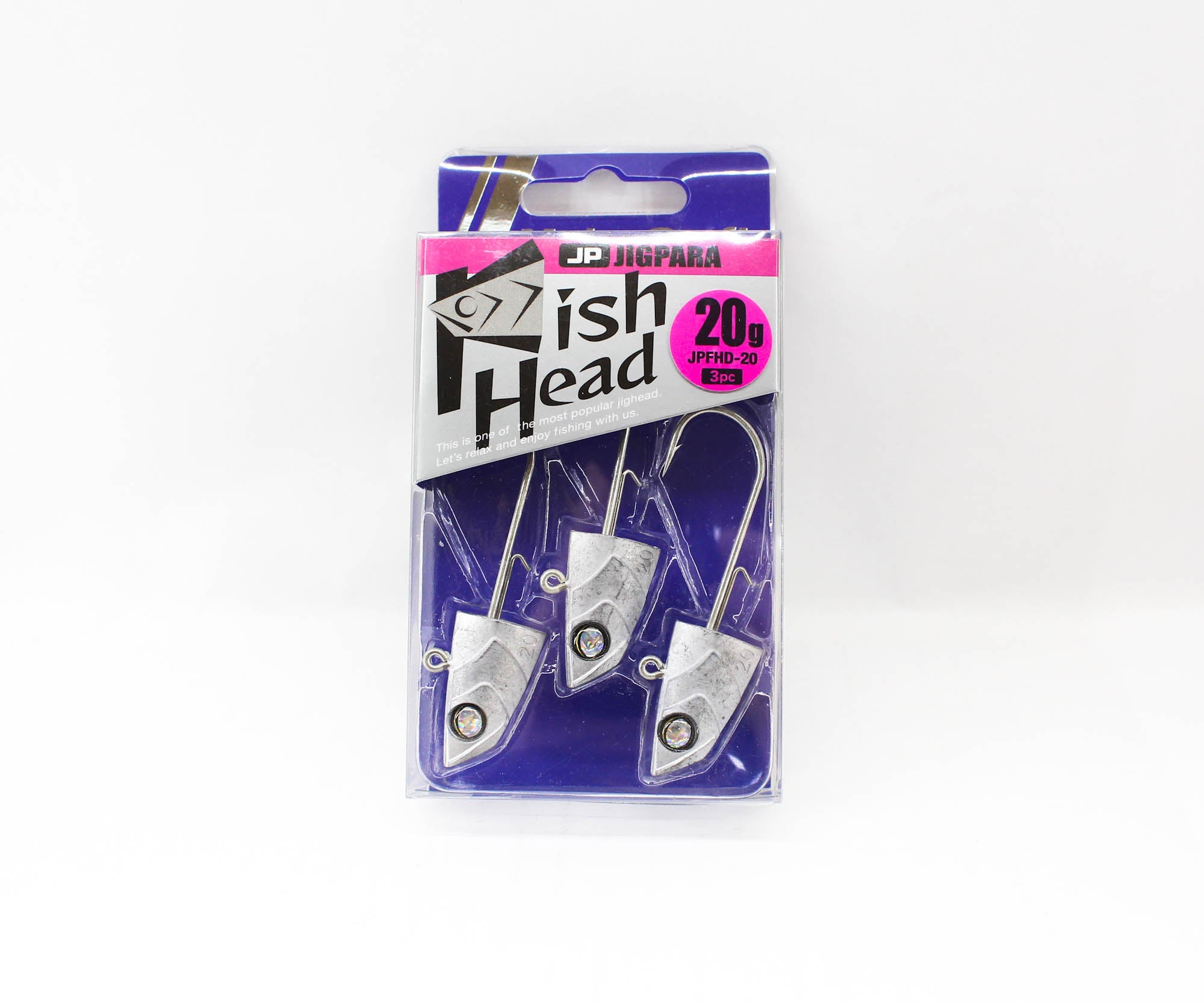 Major Craft Jig Head Fish Head JPFHD-20 grams Size 4/0 (6362)