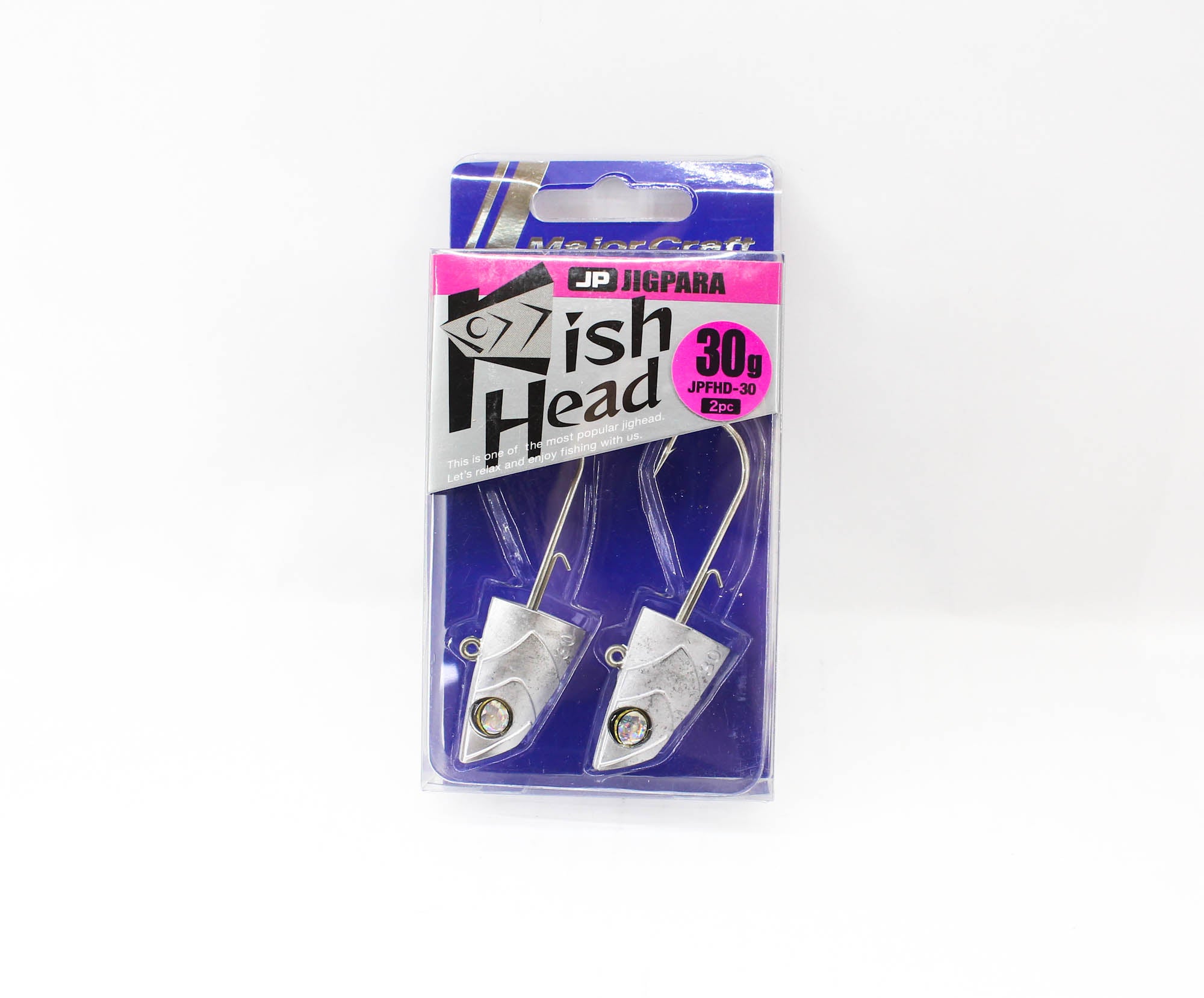 Major Craft Jig Head Fish Head JPFHD-30 grams Size 4/0 (6386)