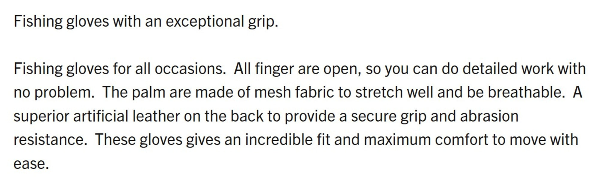Major Craft Performace Gloves MCFG24-LL/BK Size LL Black (2706)
