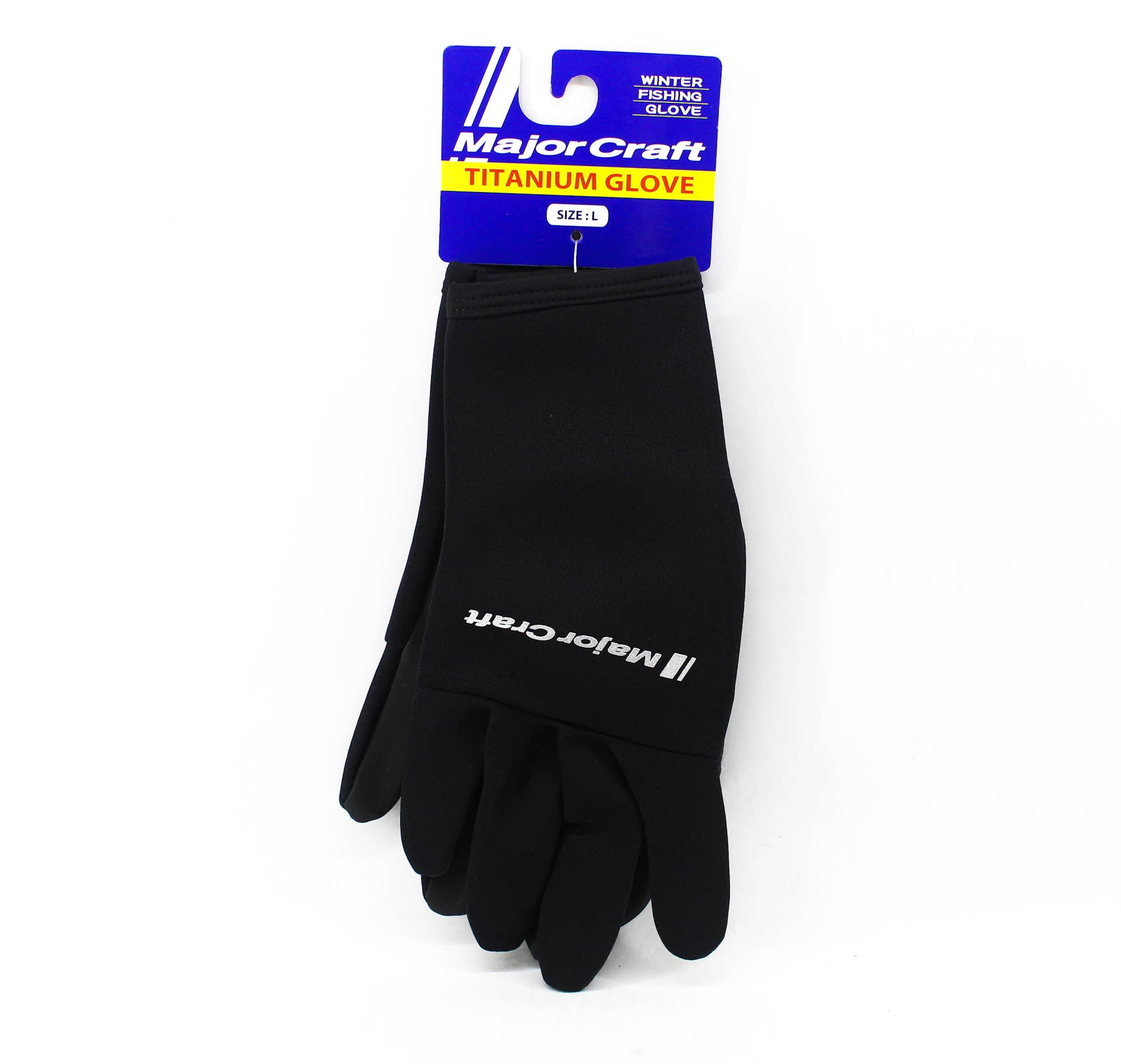 Major Craft Titanium Gloves MCTG3-L/BK Size L Black /BK (4052)