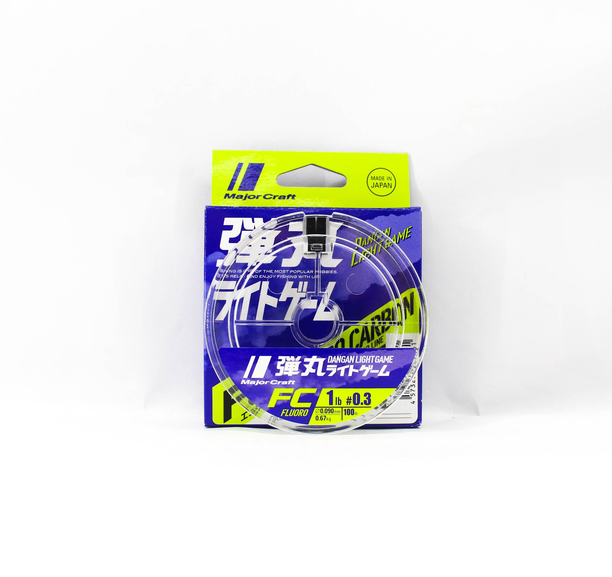 Major Craft Dangan Light Game Fluorocarbon Line DLG-F 0.3 1lb 100m (3061)