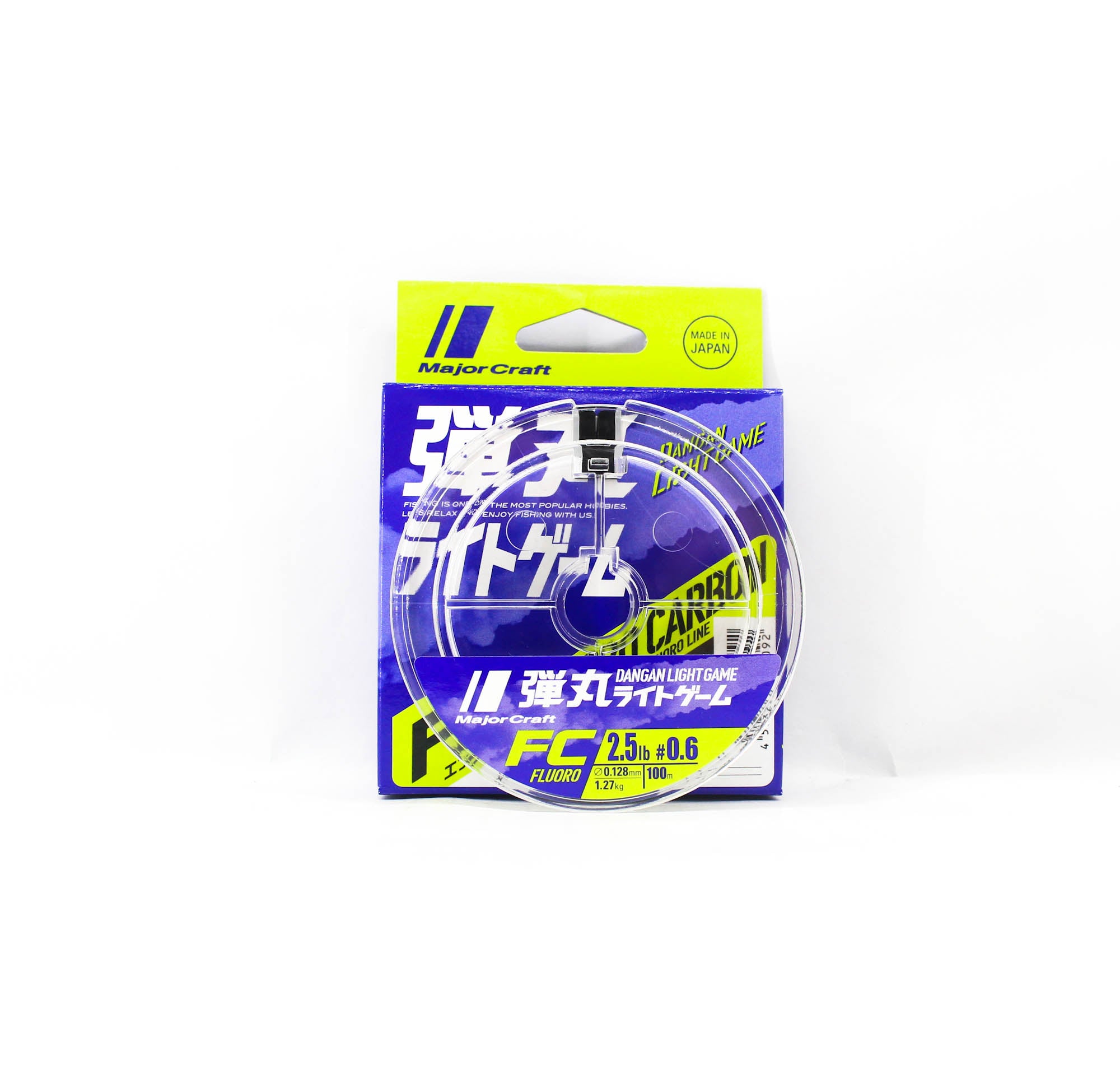 Major Craft Dangan Light Game Fluorocarbon Line DLG-F 0.6 2.5lb 100m (3092)