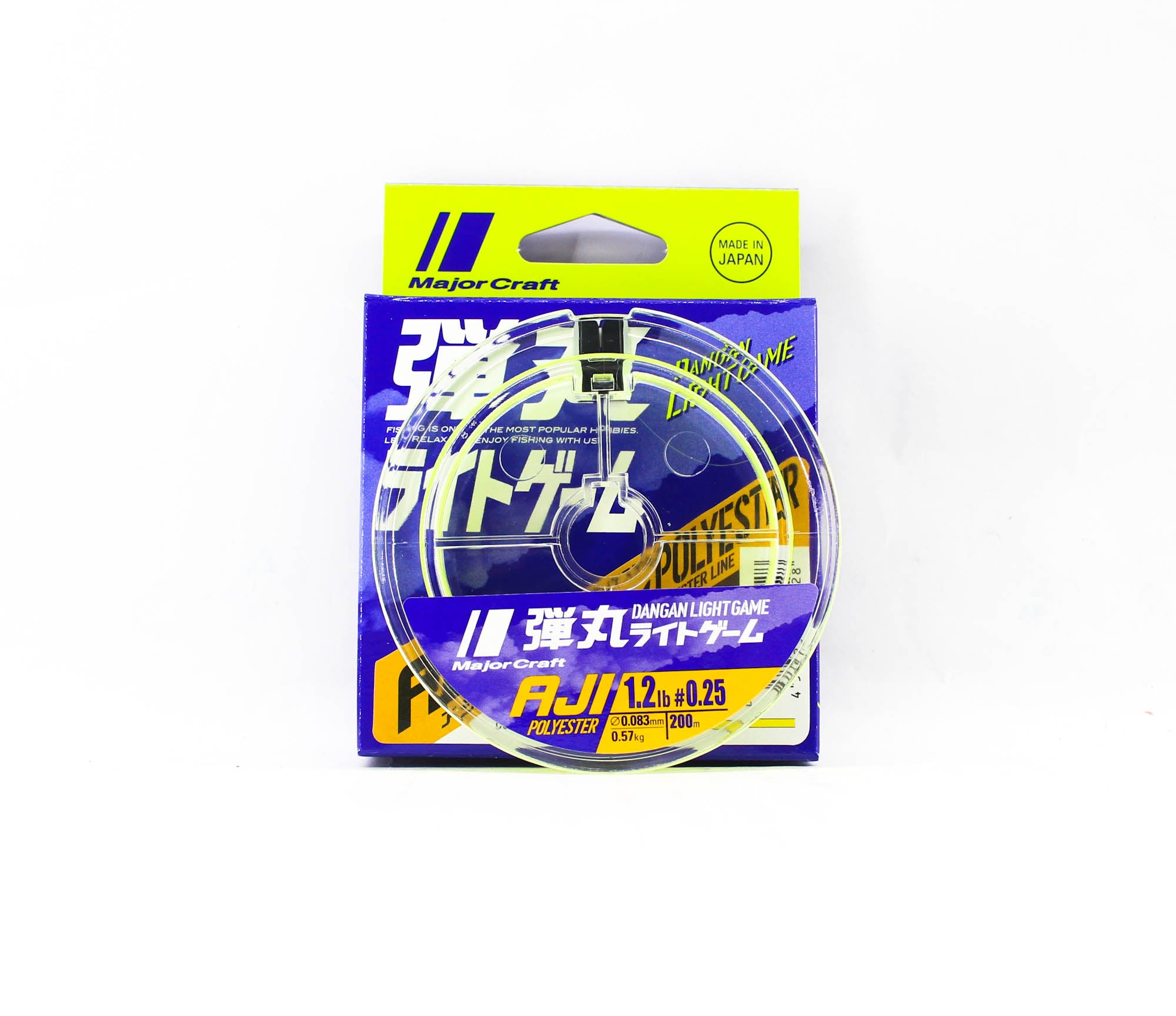 Major Craft Dangan Light Game Polyester Line Aji DLG-A 0.25 1.2lb 200m (3528)