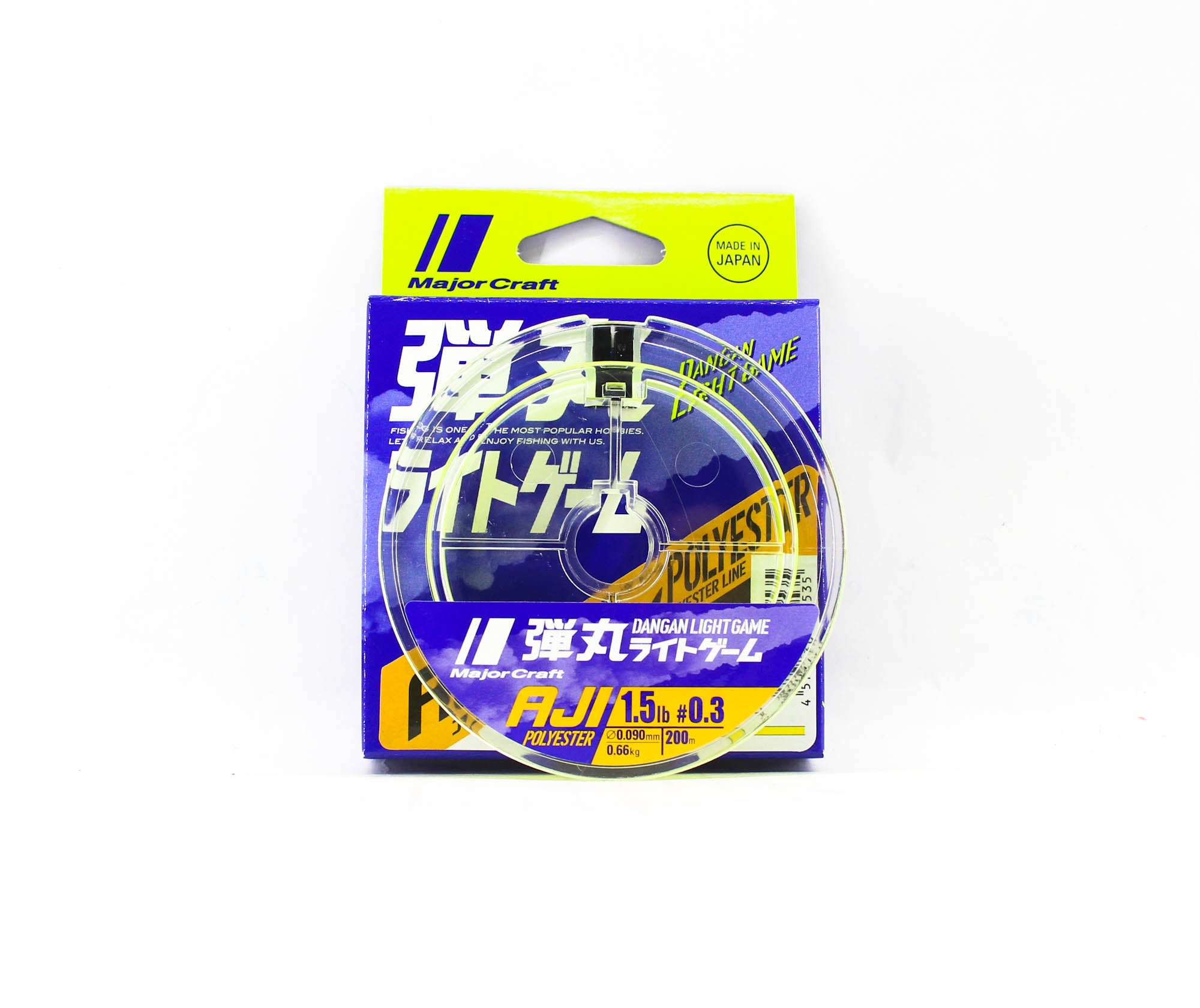 Major Craft Dangan Light Game Polyester Line Aji DLG-A 0.3 1.5lb 200m (3535)