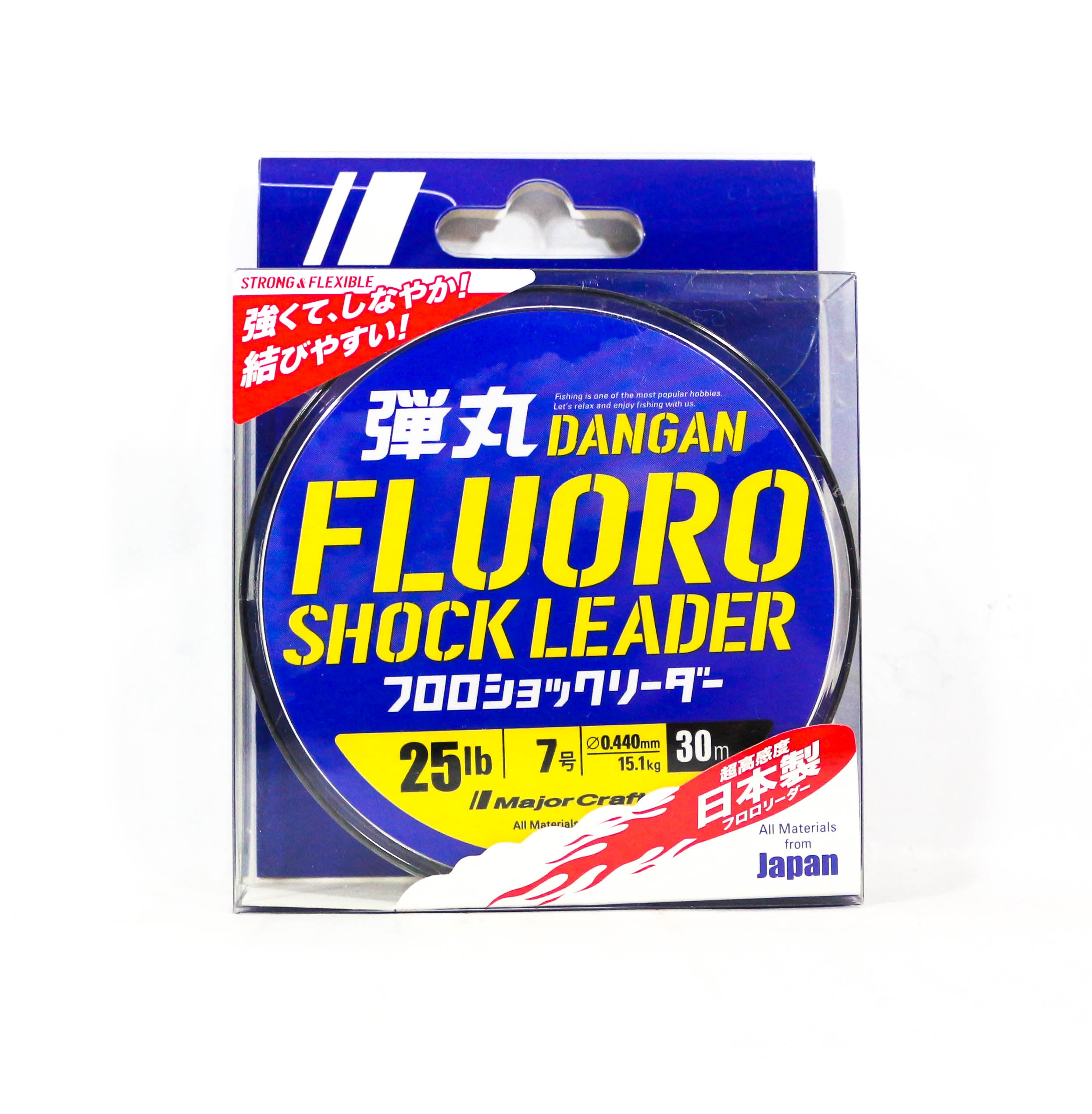 Major Craft Fluorocarbon Shock Leader Line 30m DFL-7 25lb (8110)
