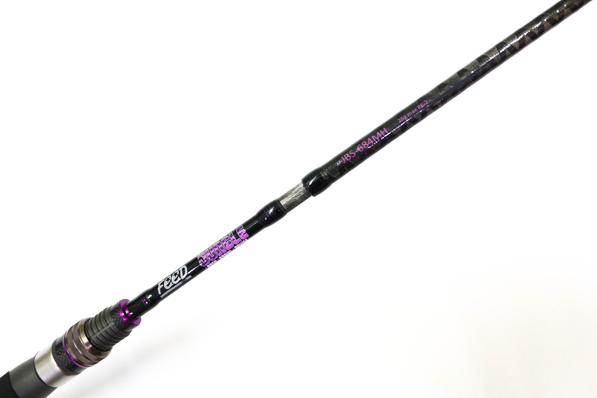 Feed Rod Spinning Jungle Pack Rite JBS-684 MH 25 grams P.E 2 Max (0496)
