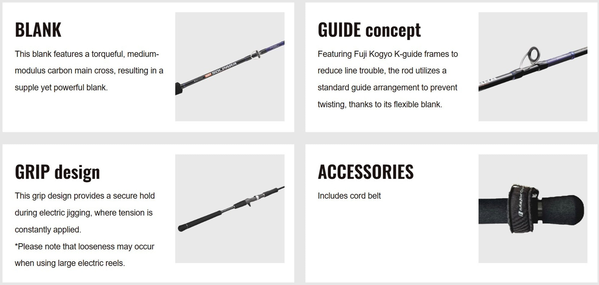 Major Craft Solpara Series Spinning Rod SPJE-B63/6 (9207)