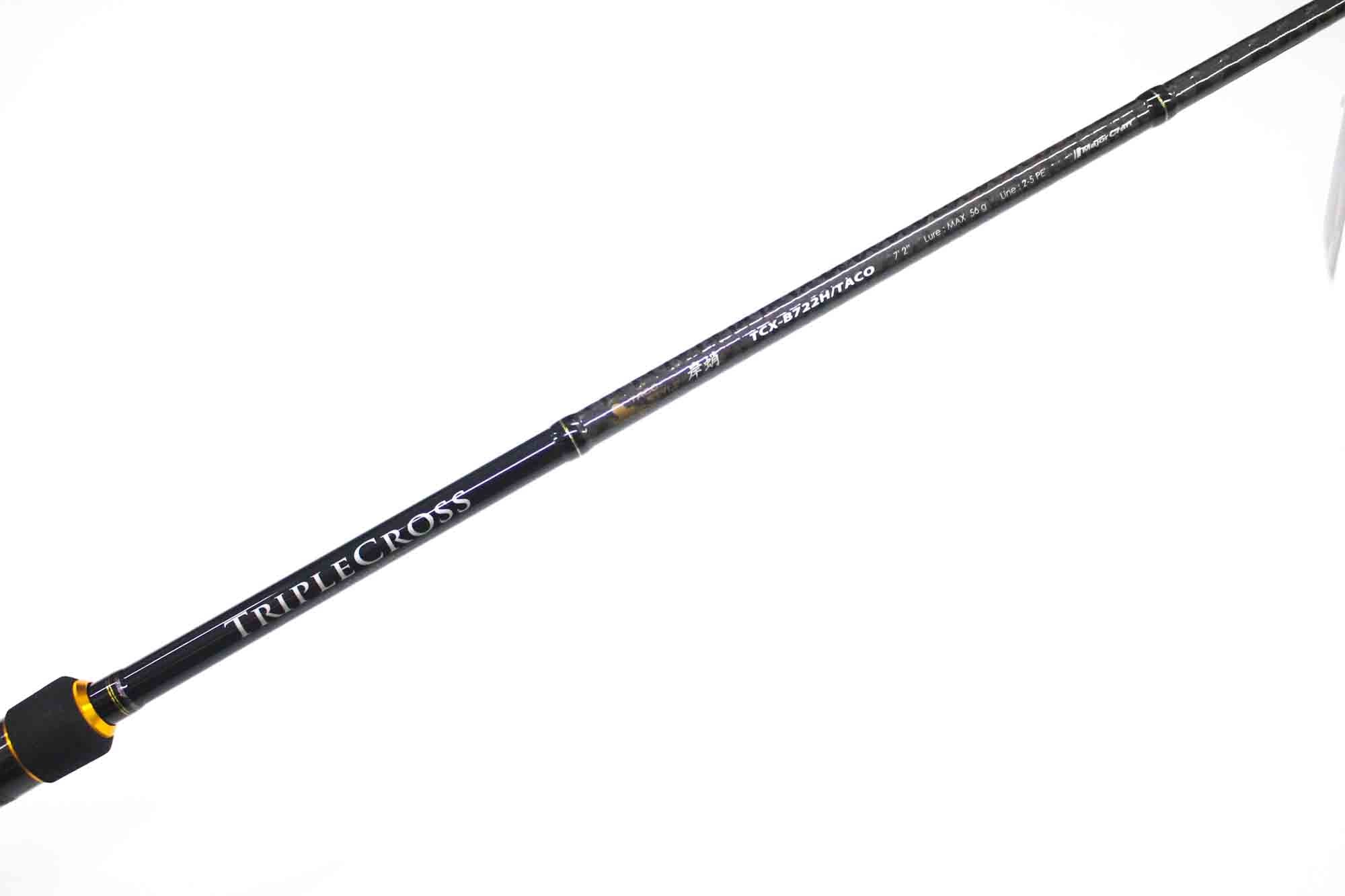 Sale Major Craft Triple Cross Series Baitcast Rod TCX B722H Taco (1149)