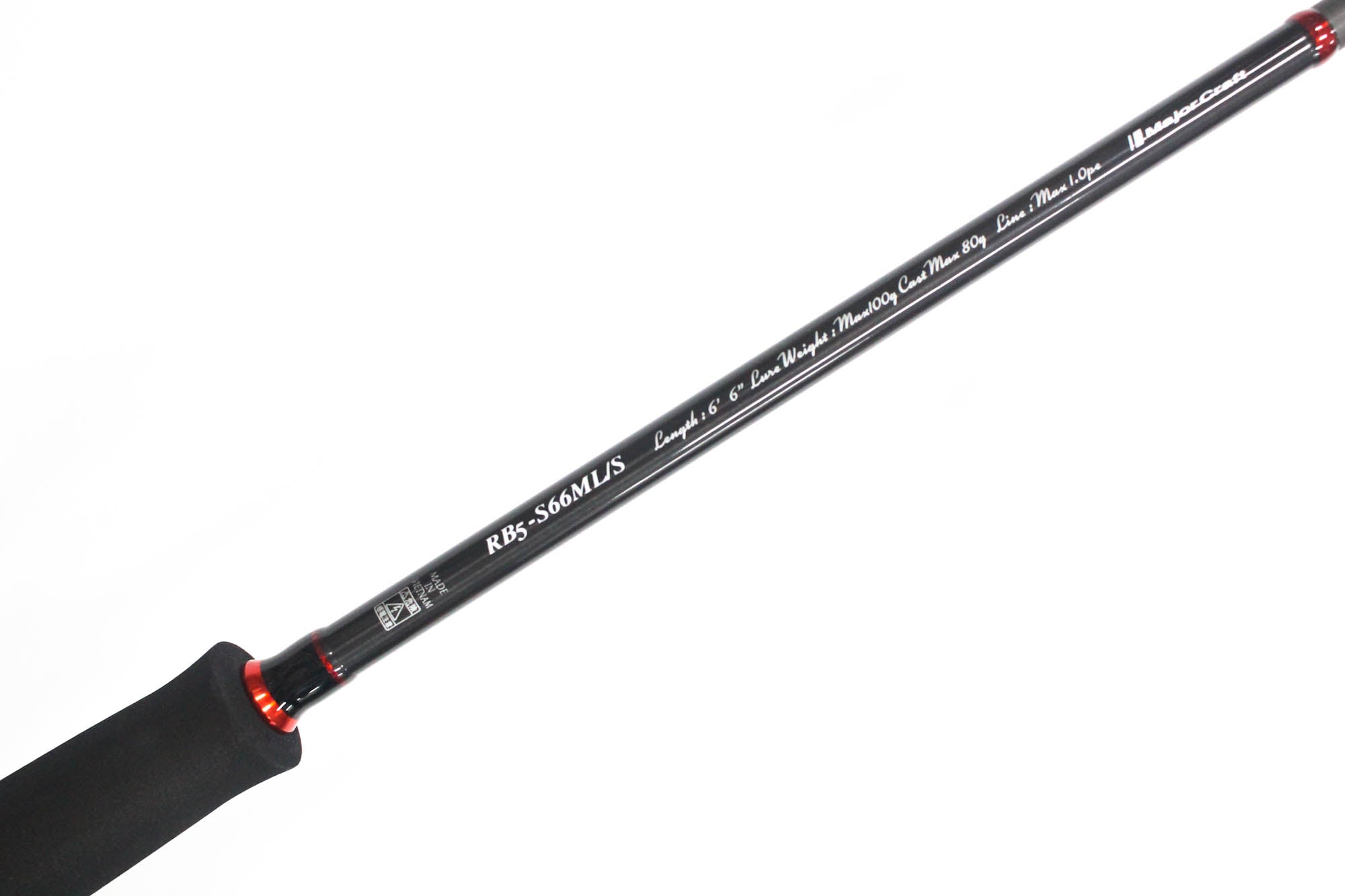 Major Craft 5G Red Back Series Spinning Rod RB5-S66ML (3563)