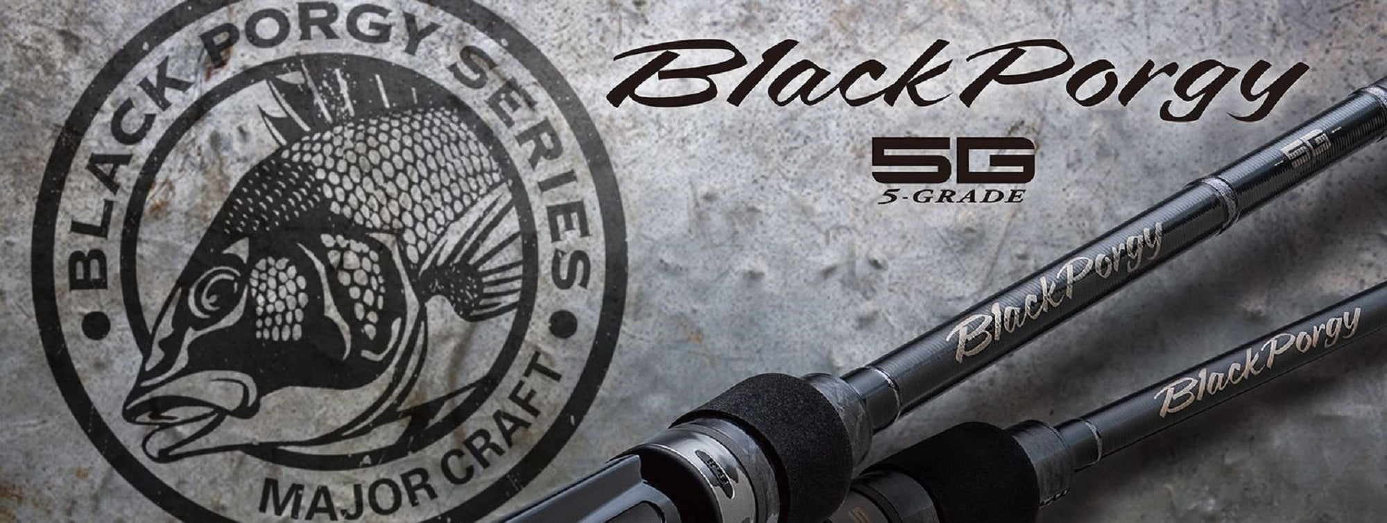 Major Craft 5G Black Porgy Series Baitcast Rod BP5B-782ML (3976)