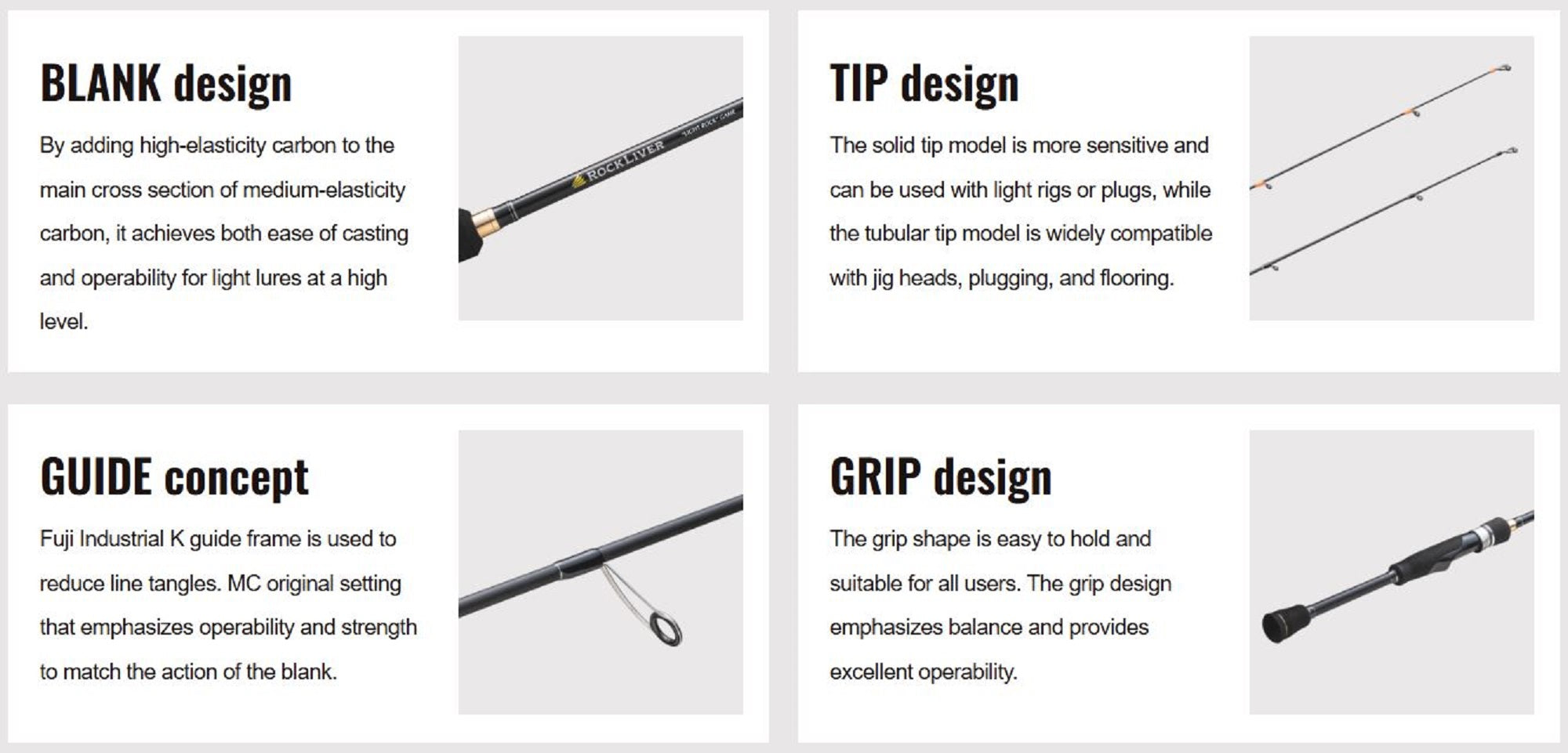Major Craft 1G Rockliver Spinning Rod RVL1-S632UL (5284)