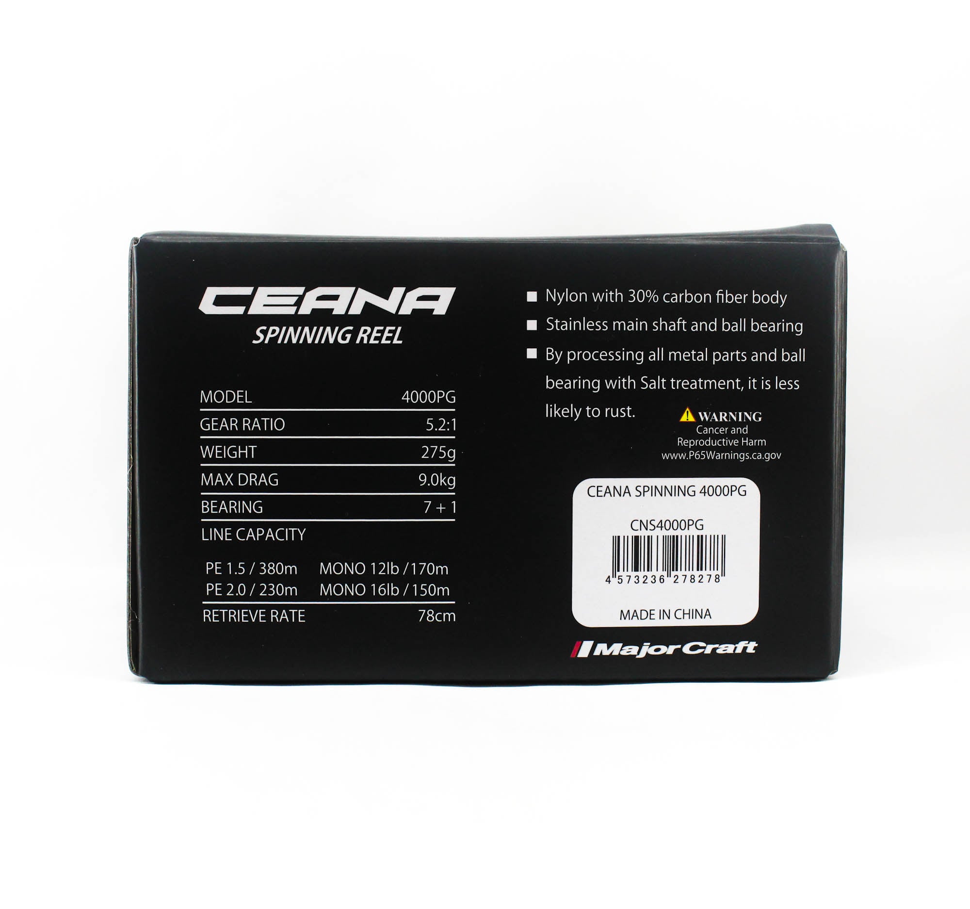 Major Craft Reel Spinning Ceana CNS 4000PG (8278)