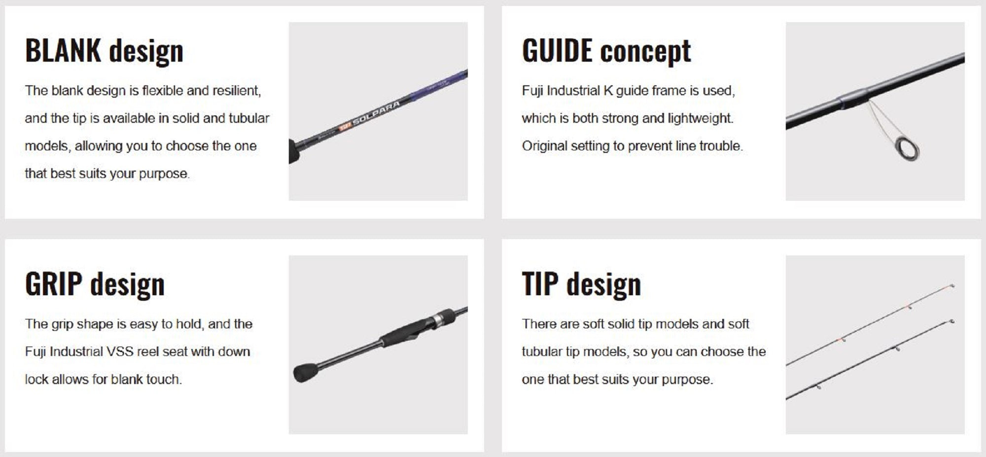 Major Craft Solpara Series Spinning Rod SPRF S762L (8537)