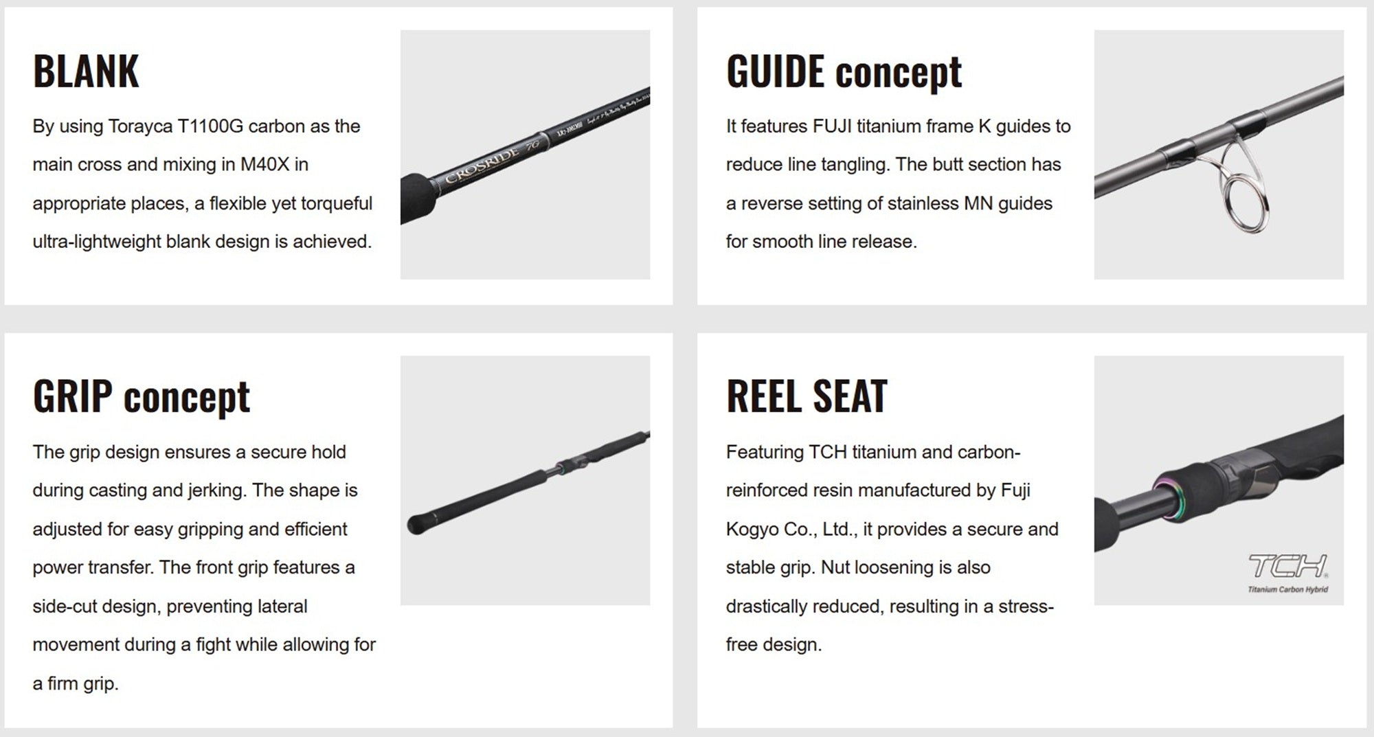 Major Craft 7G Cross Ride Series Spinning Rod XR7-1002H (8629)