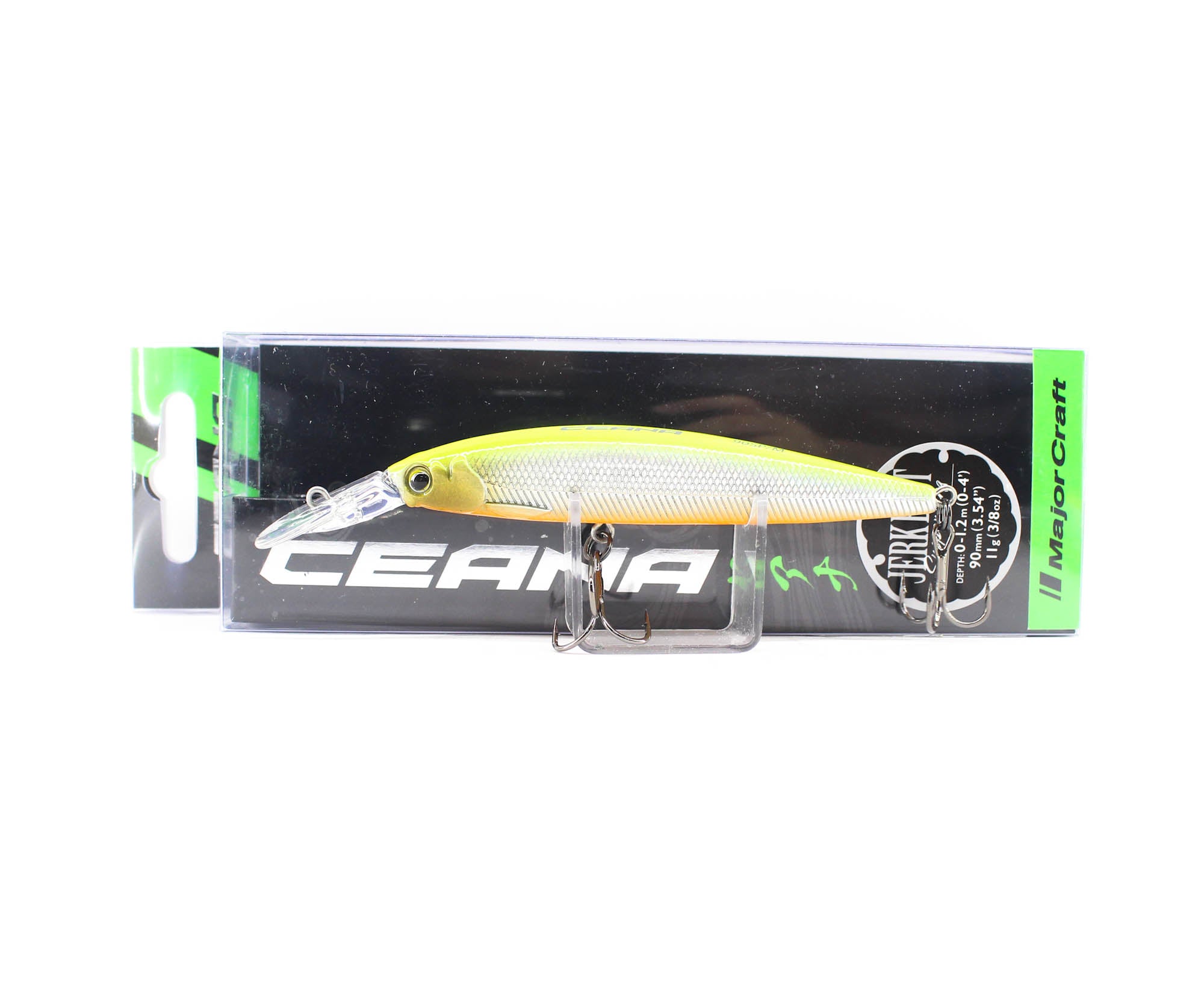 Sale Major Craft CJK-90SPM Jerkbait Mid Suspend Lure 0-1.2m 11g 012 (1215)