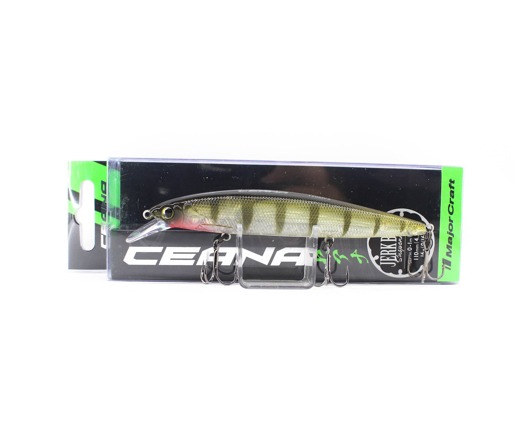 Sale Major Craft CJK-110SPS Jerkbait Shallow Suspend Lure 0-1m 16g 010 (1338)