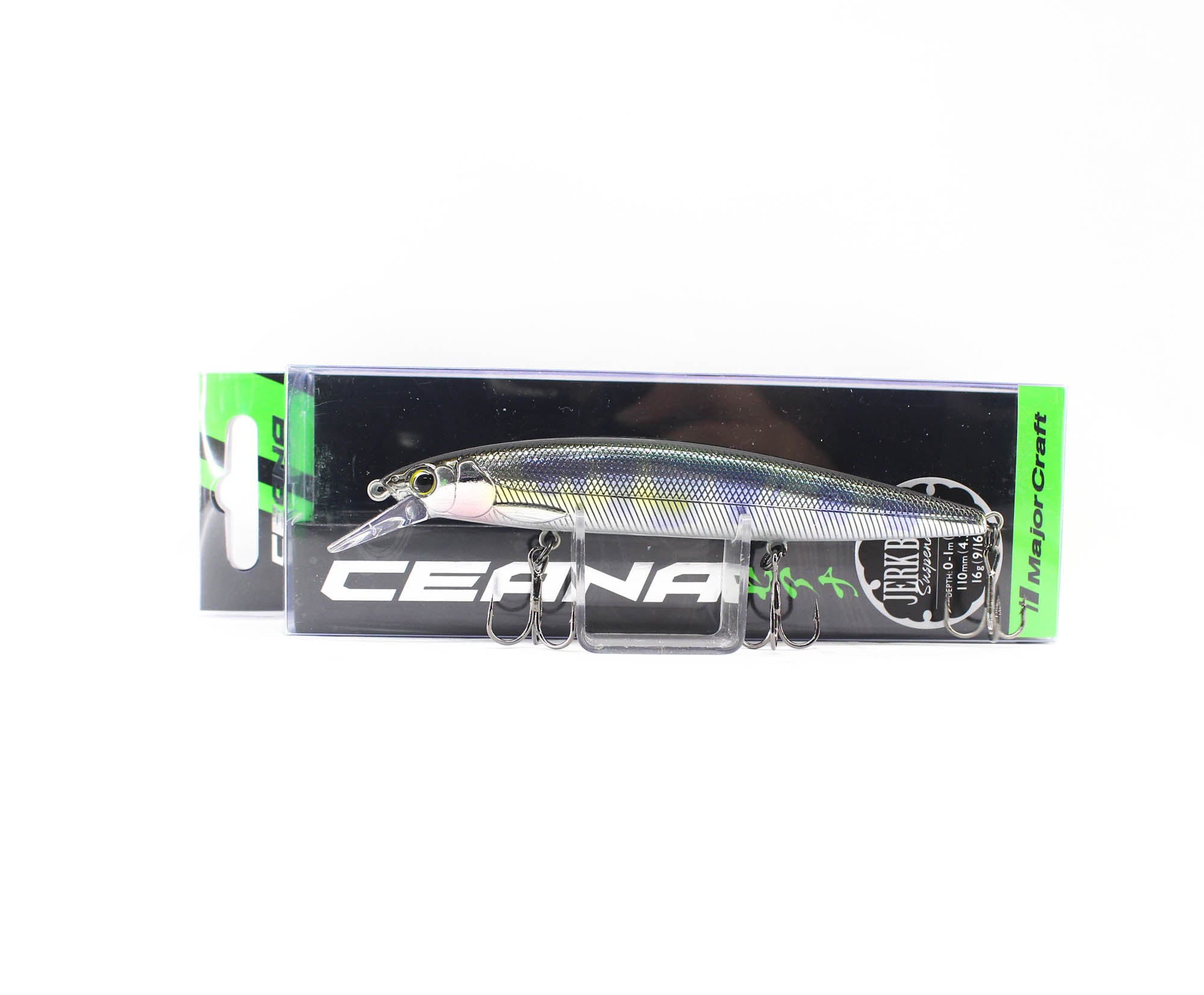 Sale Major Craft CJK-110SPS Jerkbait Shallow Suspend Lure 0-1m 16g 011 (1345)