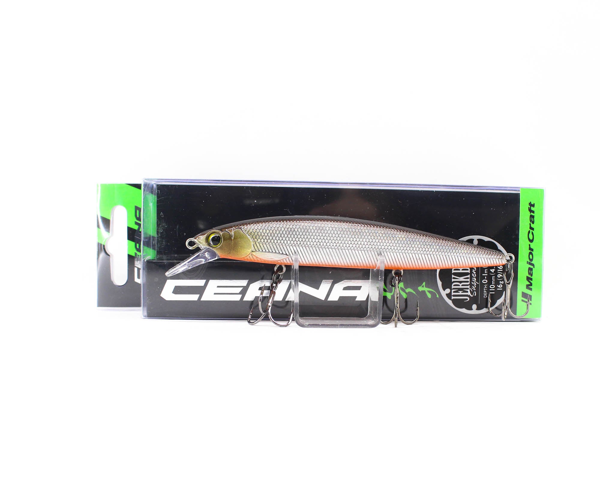 Sale Major Craft CJK-110SPS Jerkbait Shallow Suspend Lure 0-1m 16g 014 (1376)