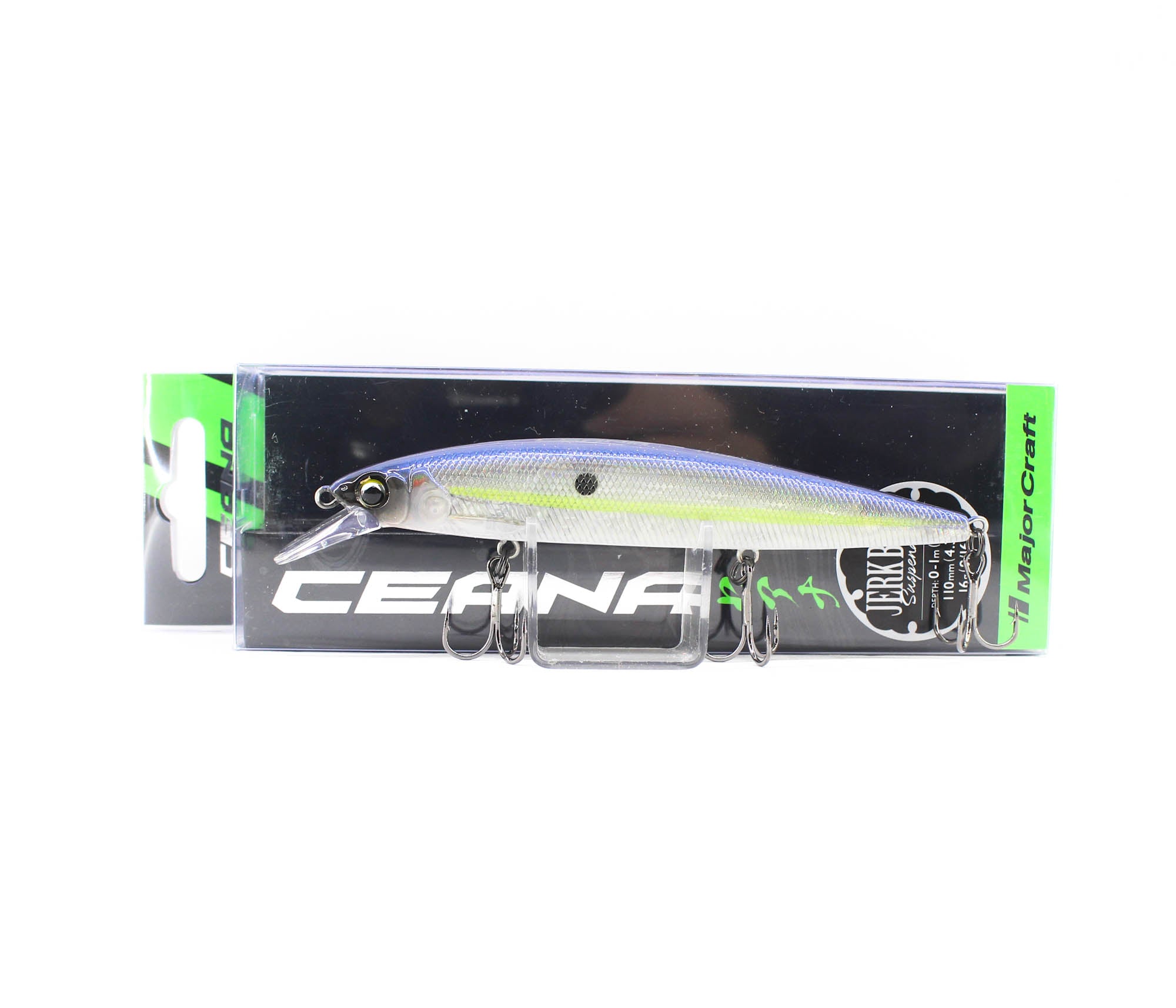 Sale Major Craft CJK-110SPS Jerkbait Shallow Suspend Lure 0-1m 16g 016 (1390)