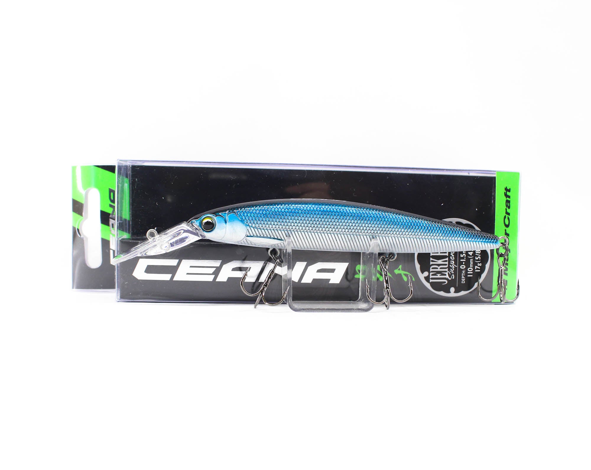 Sale Major Craft CJK-110SPM Jerkbait Mid Suspend Lure 0-1.5m 17g 021 (1550)
