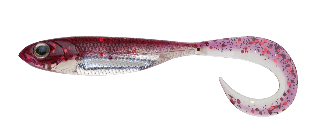 Fish Arrow Soft Lure Flash J Grub SW 4.5 Inch 5 Piece per pack #124 (0097)