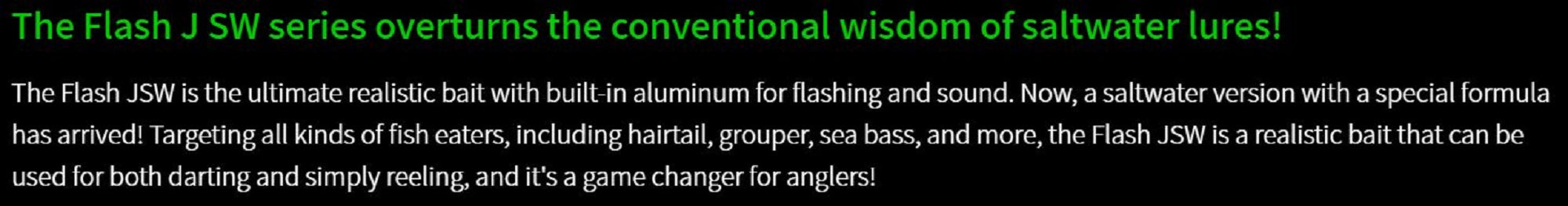 Fish Arrow Soft Lure Flash J SW 4 Inch 5 Piece per pack #L136 (1810)