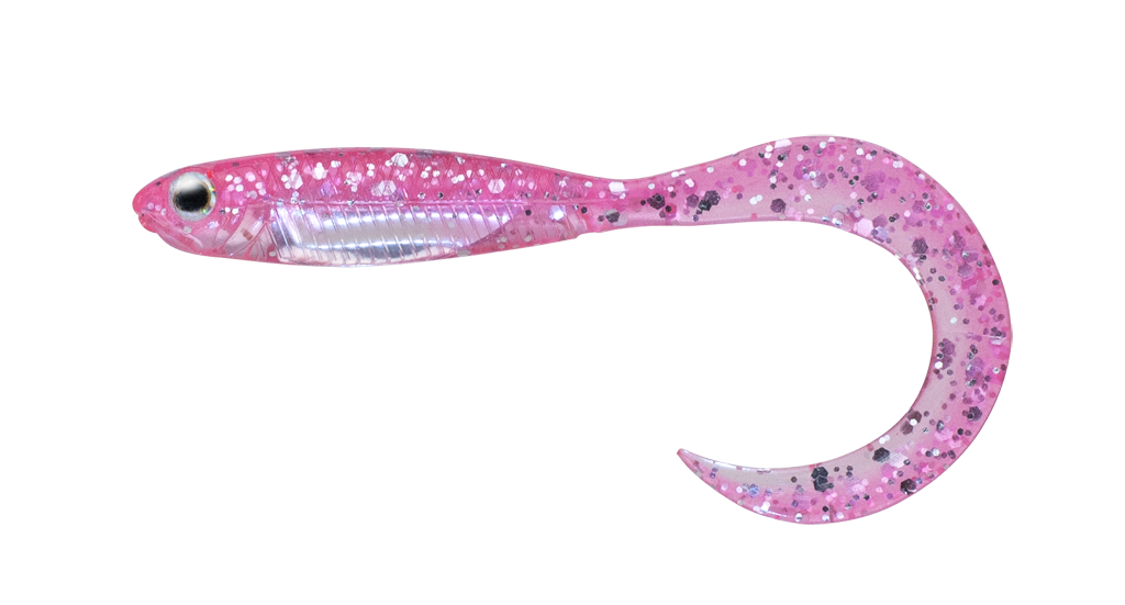Fish Arrow Soft Lure Flash J Curly SW 2 Inch 5 Piece per pack #117 (2589)
