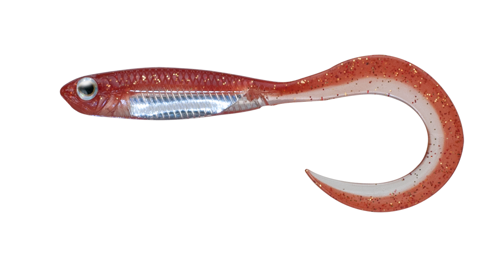 Fish Arrow Soft Lure Flash J Curly SW 2 Inch 5 Piece per pack #138 (2619)