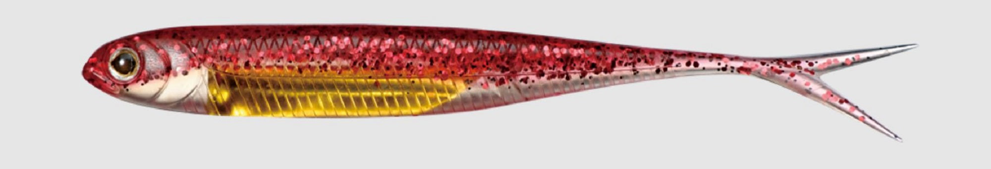 Fish Arrow Soft Lure Flash J Split 5 Inch 4 Piece per pack 116 (2831)