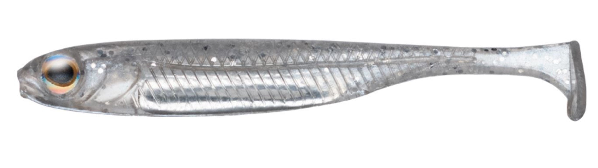 Fish Arrow Soft Lure Flash J Shad SW 1 Inch 5 Piece per pack 100 (4736)