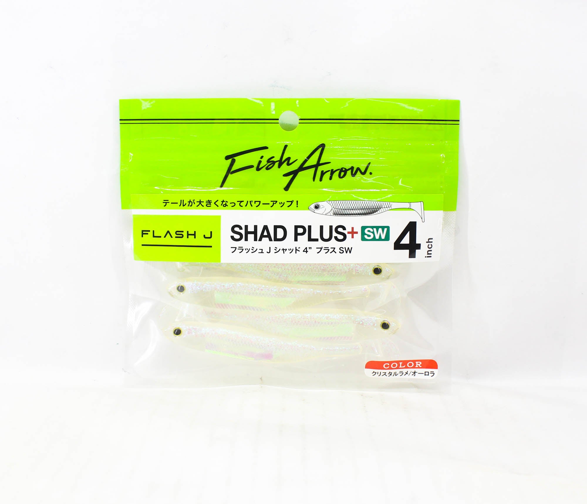 Fish Arrow Soft Lure Flash J Shad Plus SW 4 Inch 5/pack 142 (4910)