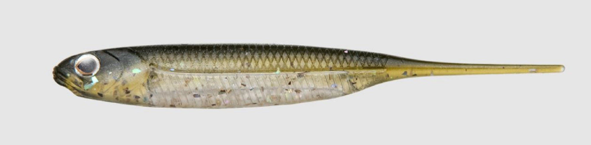Fish Arrow Soft Lure Flash J Abalone 3 Inch #01 (5207)