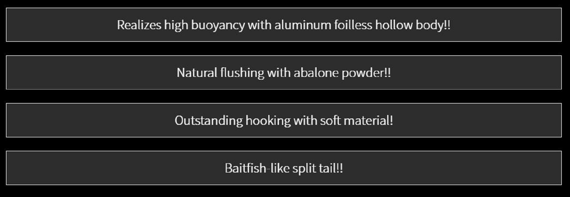 Fish Arrow Soft Lure Flash J Split Abalone 4 Inch 5/pack AB04 (5740)