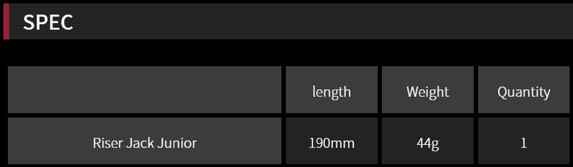 Fish Arrow DRT Monster Riser Jack JR 190mm 44grams Floating Lure 03 (6006)