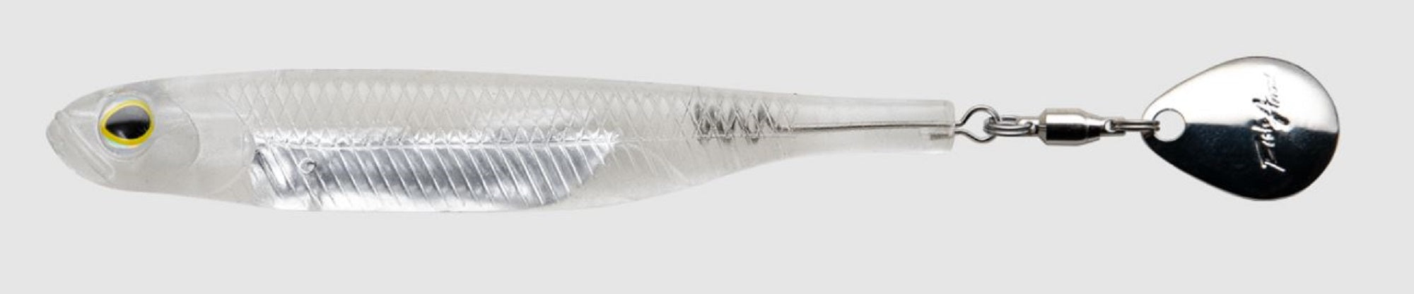 Fish Arrow Soft Lure Flash J Spin SW 4 Inch 3 Piece per pack 100 (9021)