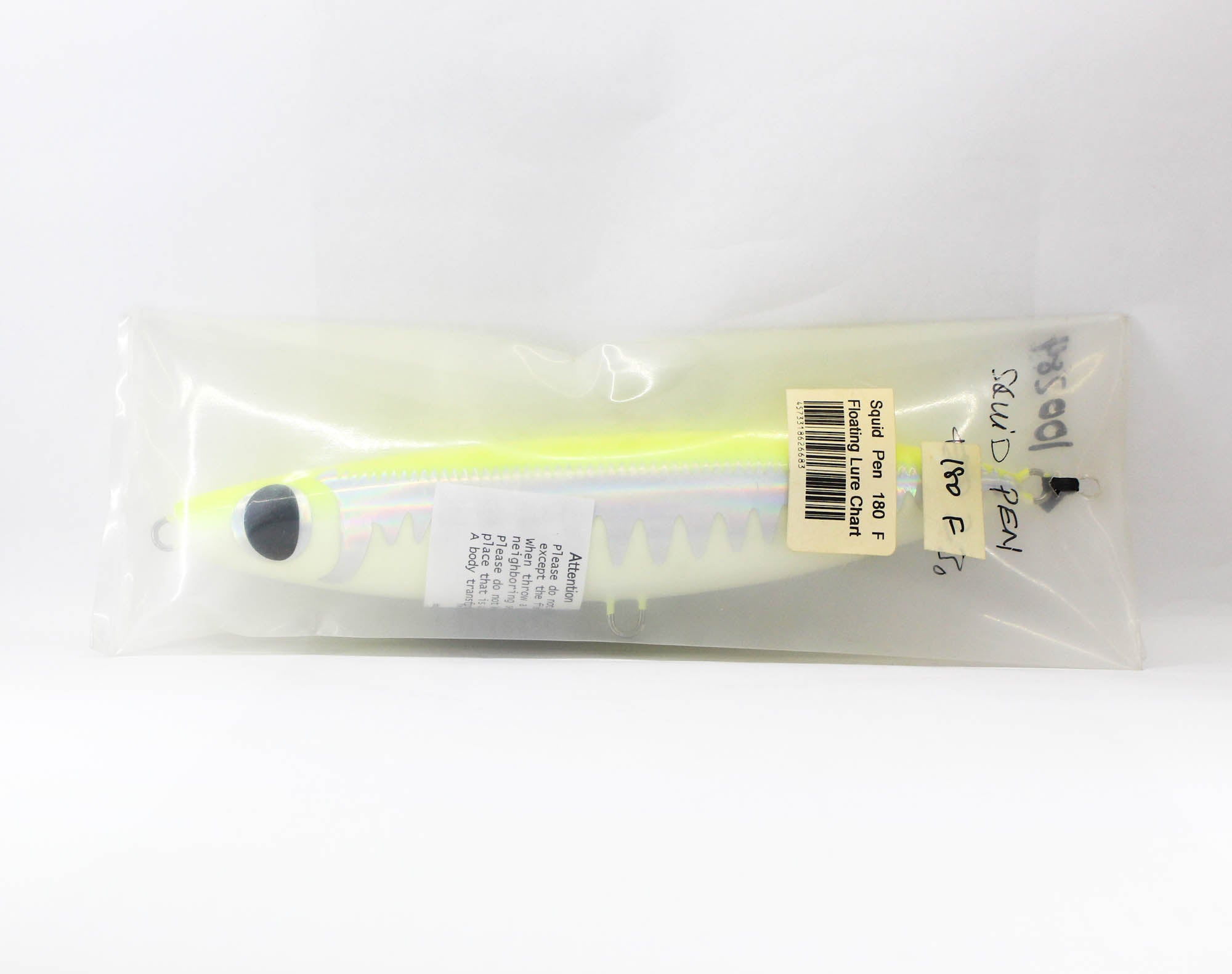 Sale FCL Labo Stick Bait Squid Pen 180 F Floating Lure Chart Type 2 (6683)