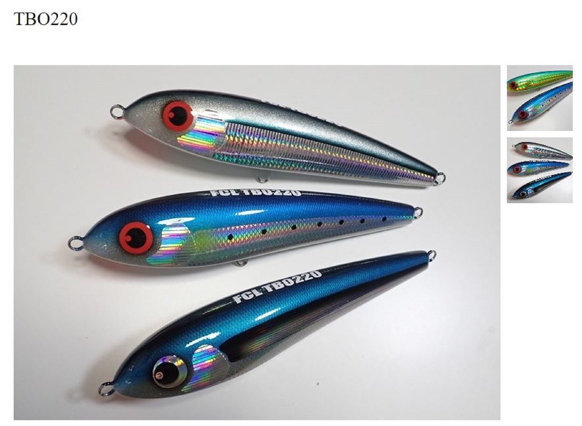 FCL Labo TBO 220 Floating Lure 224mm 128 grams CHH (4854)