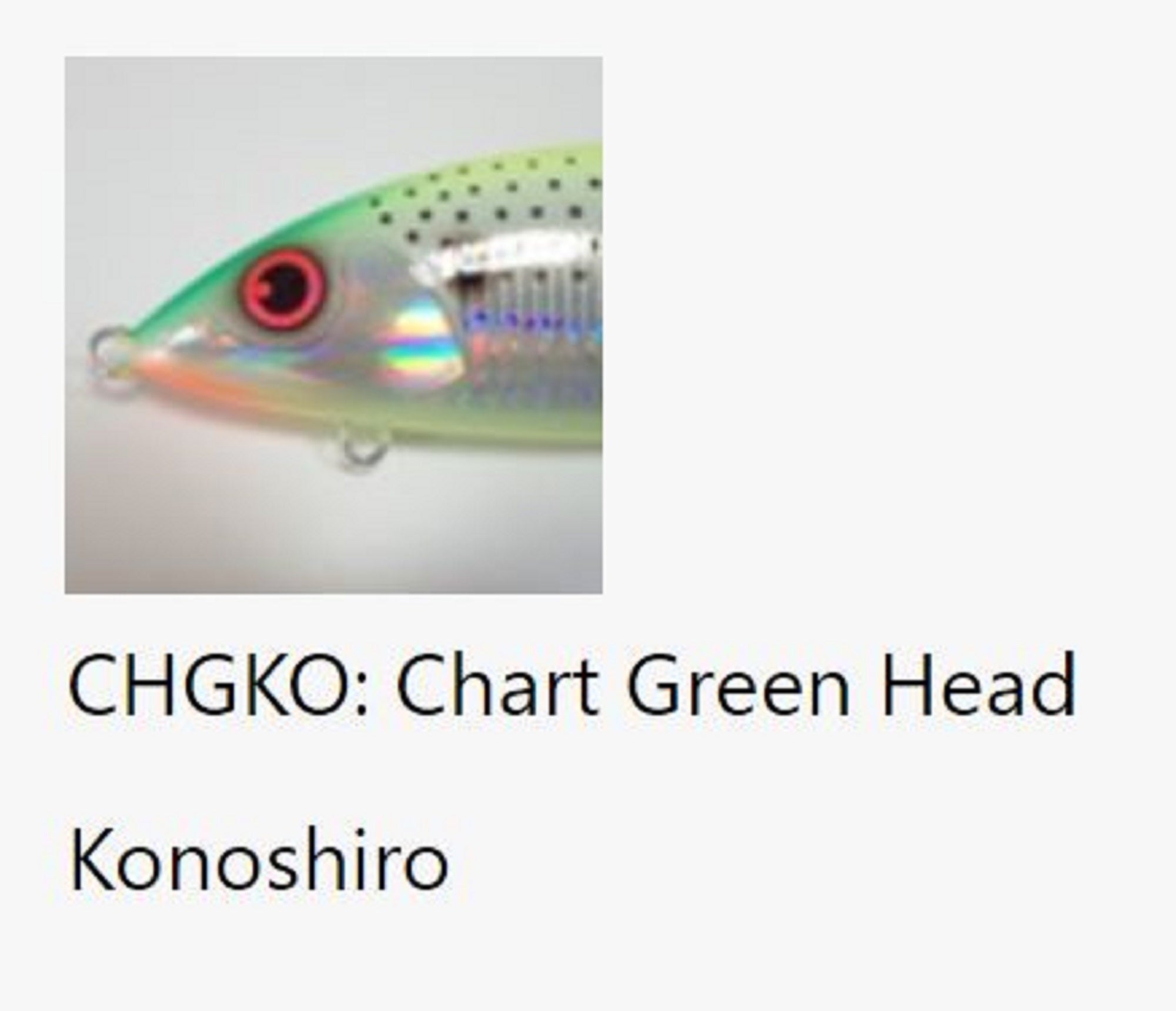 FCL Labo KO-P145 Floating Lure 145mm 62 grams CHGKO (5202)