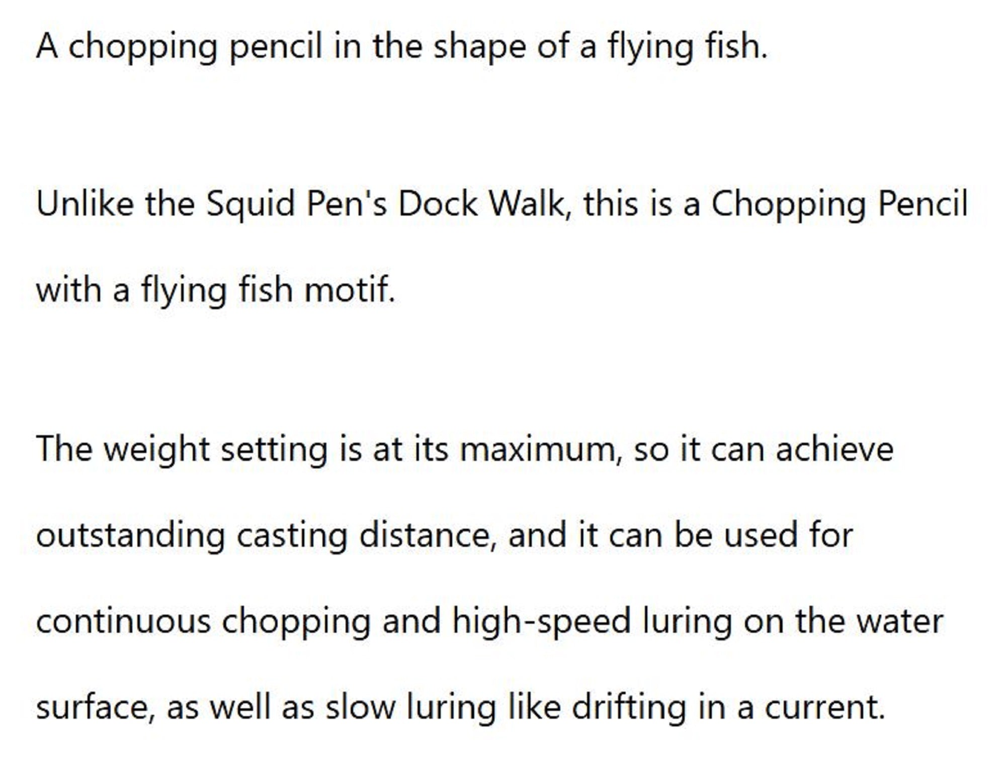 FCL Labo TCP 135 Floating Lure 135mm 37 grams CHH (5486)