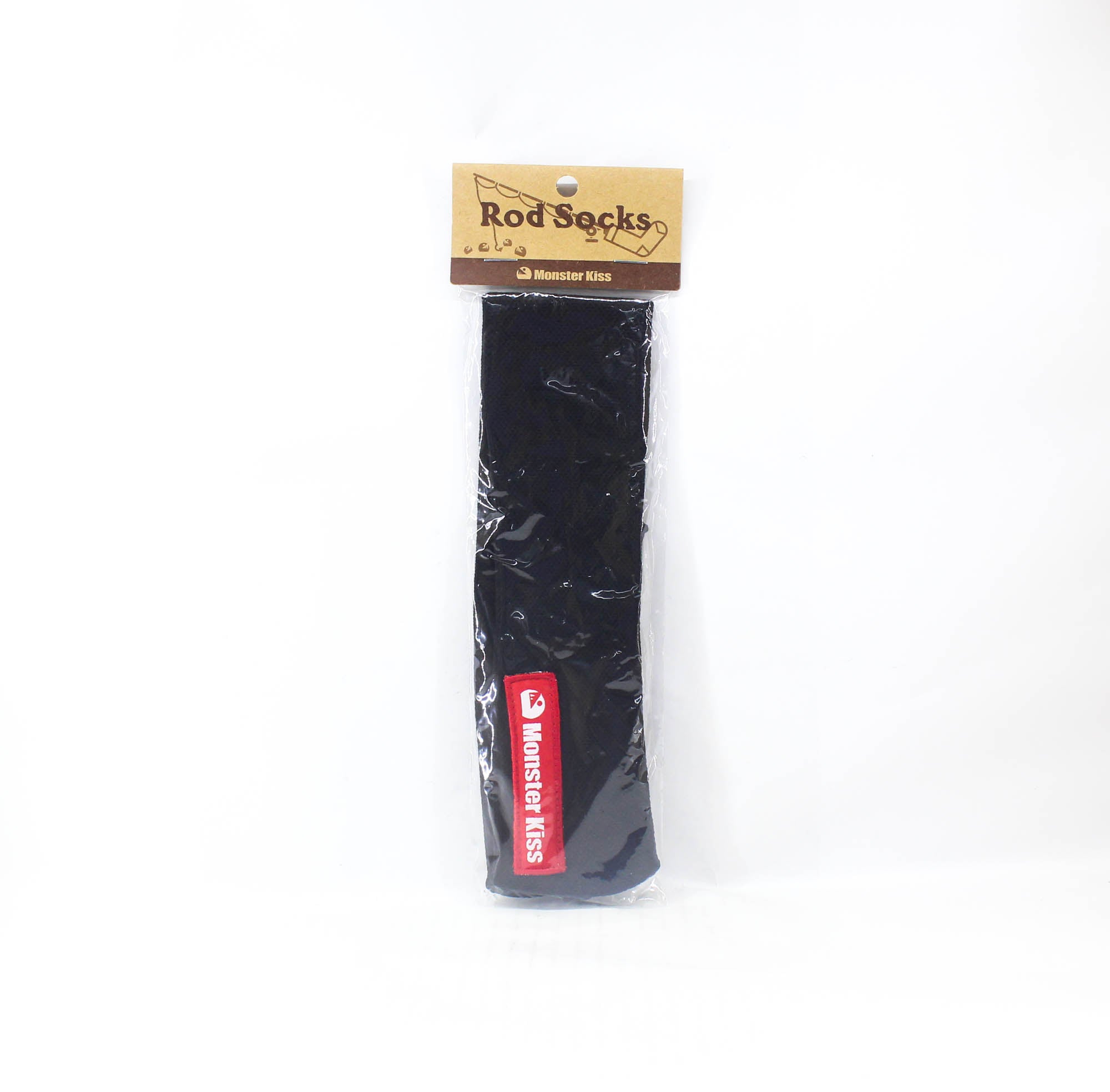 Monster Kiss Rod Sock Cover 450 x 60mm Black (1458)
