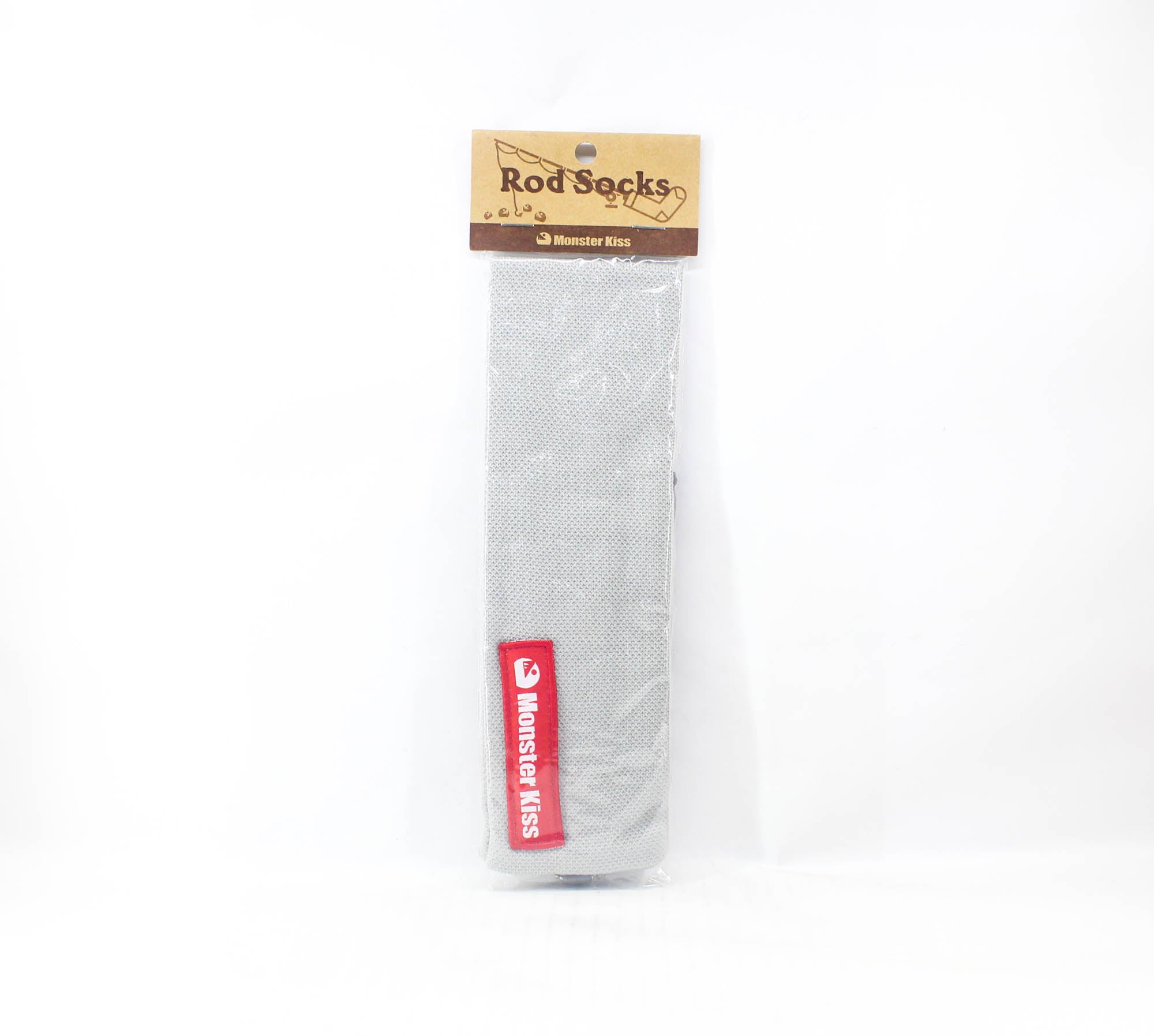 Monster Kiss Rod Sock Cover 450 x 60mm Gray (1472)