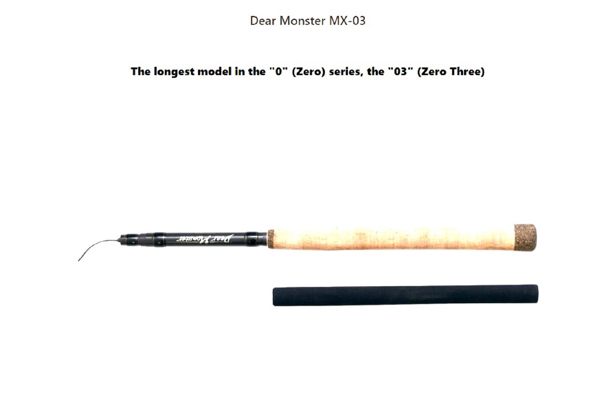 Monster Kiss Rod MX-03 Pole 40cm Telescopic 300/330/360 cm (2455)